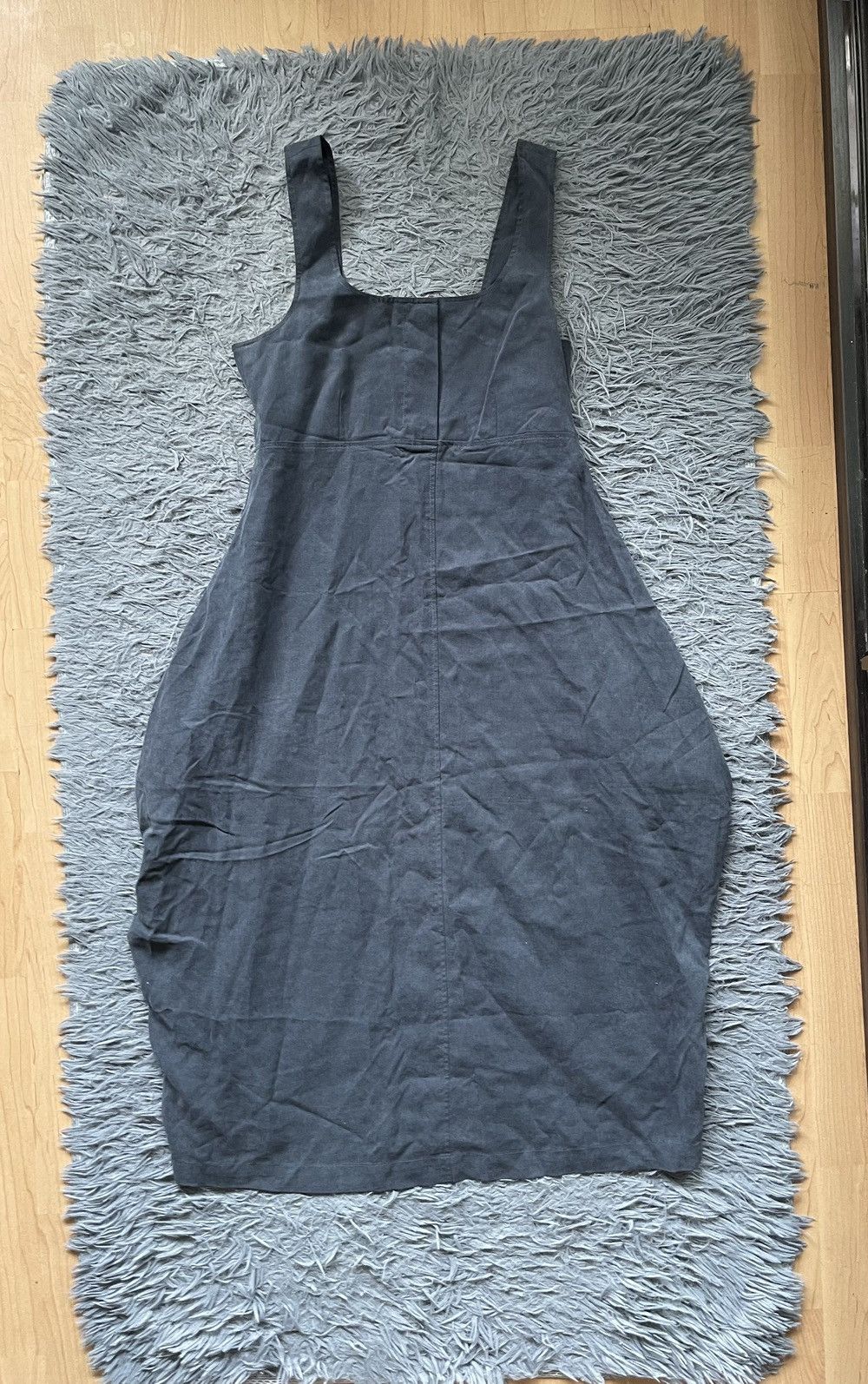 Oska avant garde wide linen dress