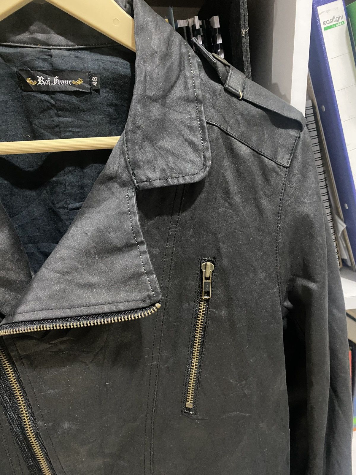 If Six Was Nine Roi Franc Double Collar Leather Jacket Size US S / EU 44-46 / 1 - 7 Thumbnail