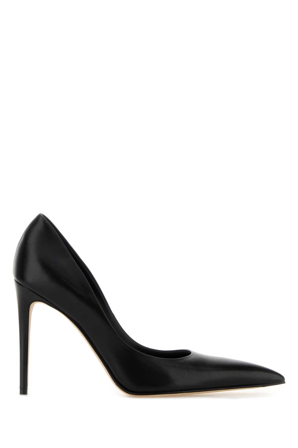 Alexander McQueen Black Leather Pumps Size US 7.5 / IT 37.5 - 1 Thumbnail