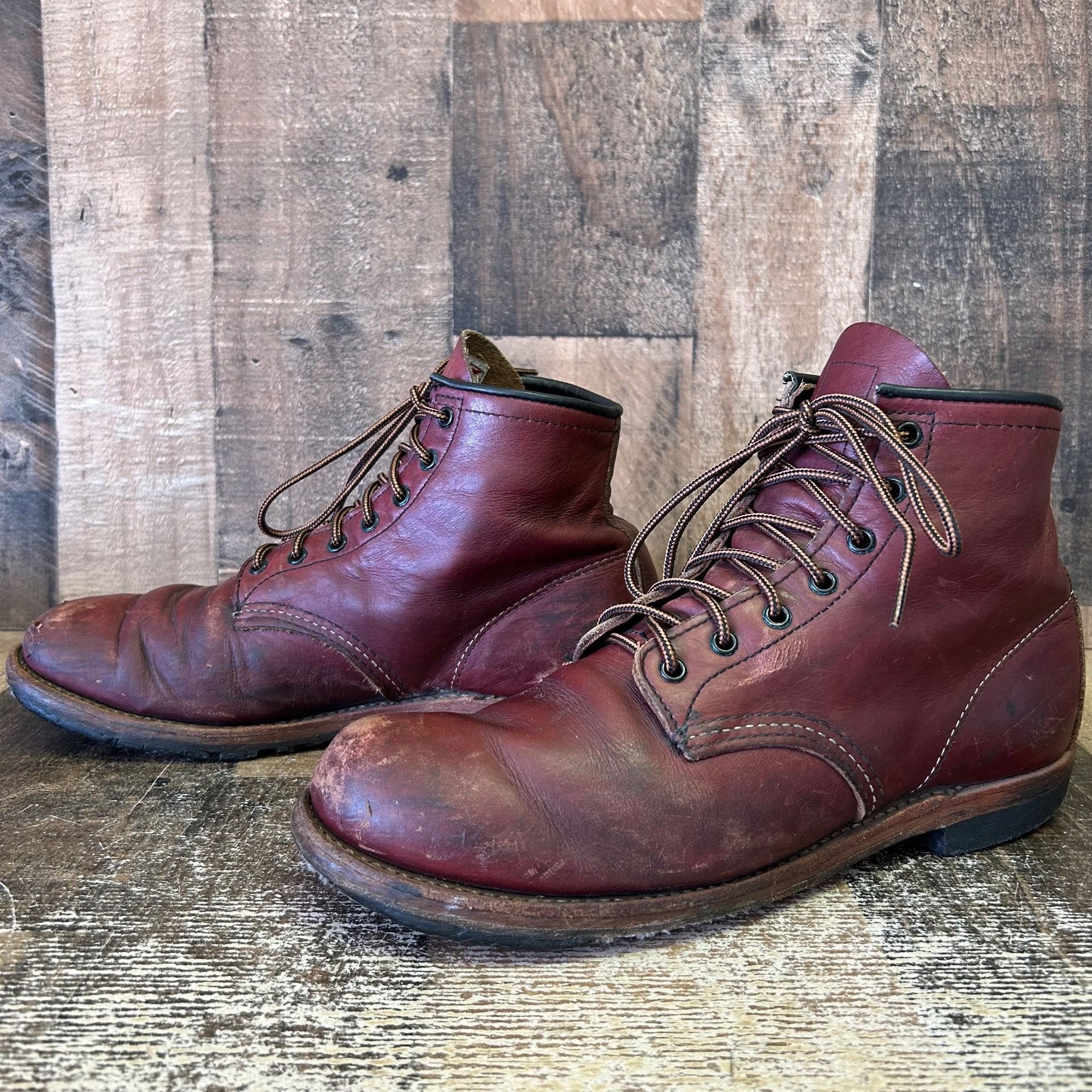 Red Wing Red Wing 9011 Beckman Black Cherry Work Boots Mens 9 D | Grailed