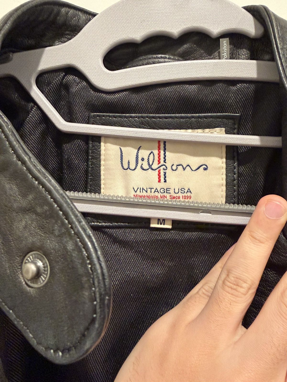 Wilsons Leather Wilsons Motor Leather Jacket Size US M / EU 48-50 / 2 - 2 Thumbnail