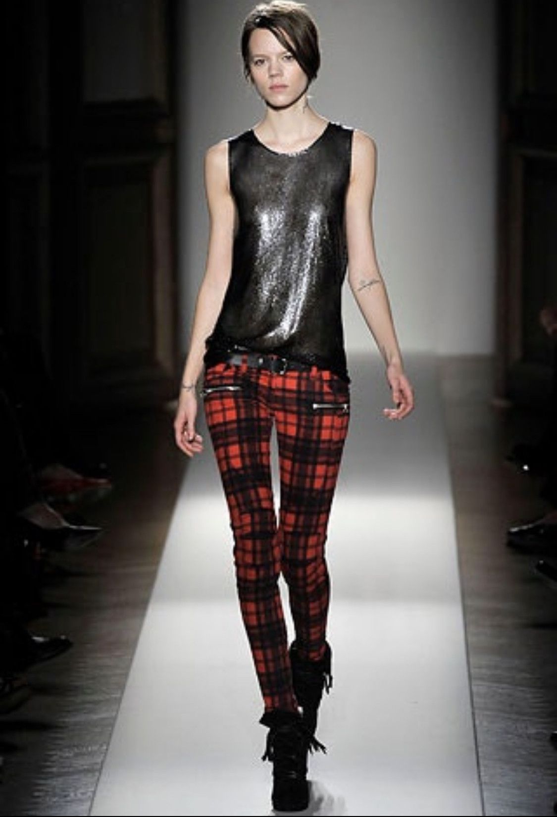 Balmain Balmain AW08 runway bikers by Christophe Decarnin Size 28" / US 6 / IT 42 - 2 Thumbnail