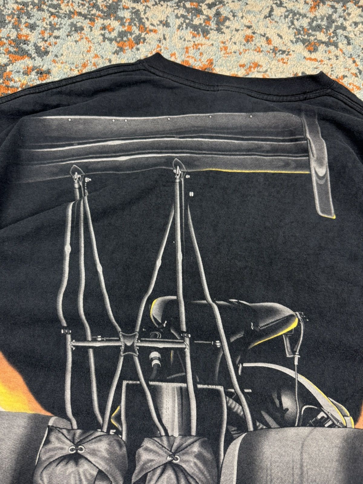 Vintage Vintage NHRA Dragster all over print tee Size US XXL / EU 58 / 5 - 10 Thumbnail