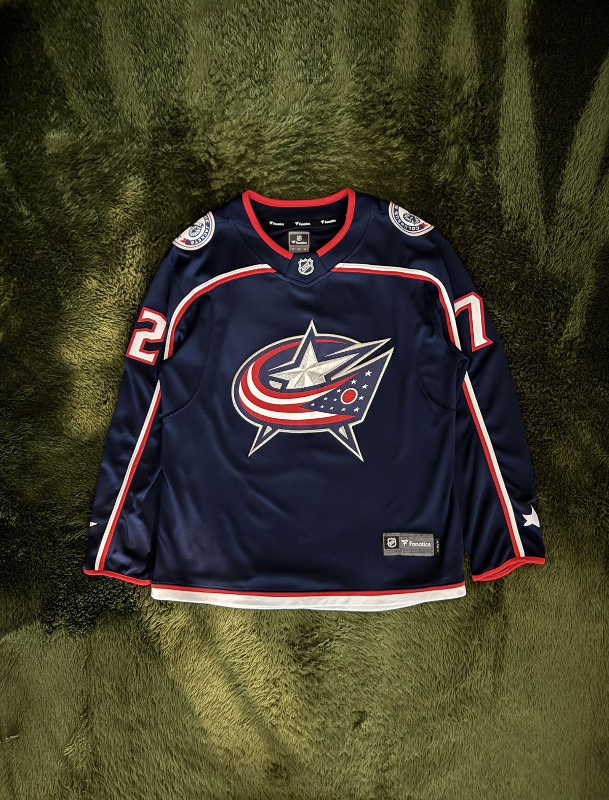 NHL [M] Fanatics Columbus Blue Jackets NHL Hockey Jersey Size US M / EU 48-50 / 2 - 1 Thumbnail