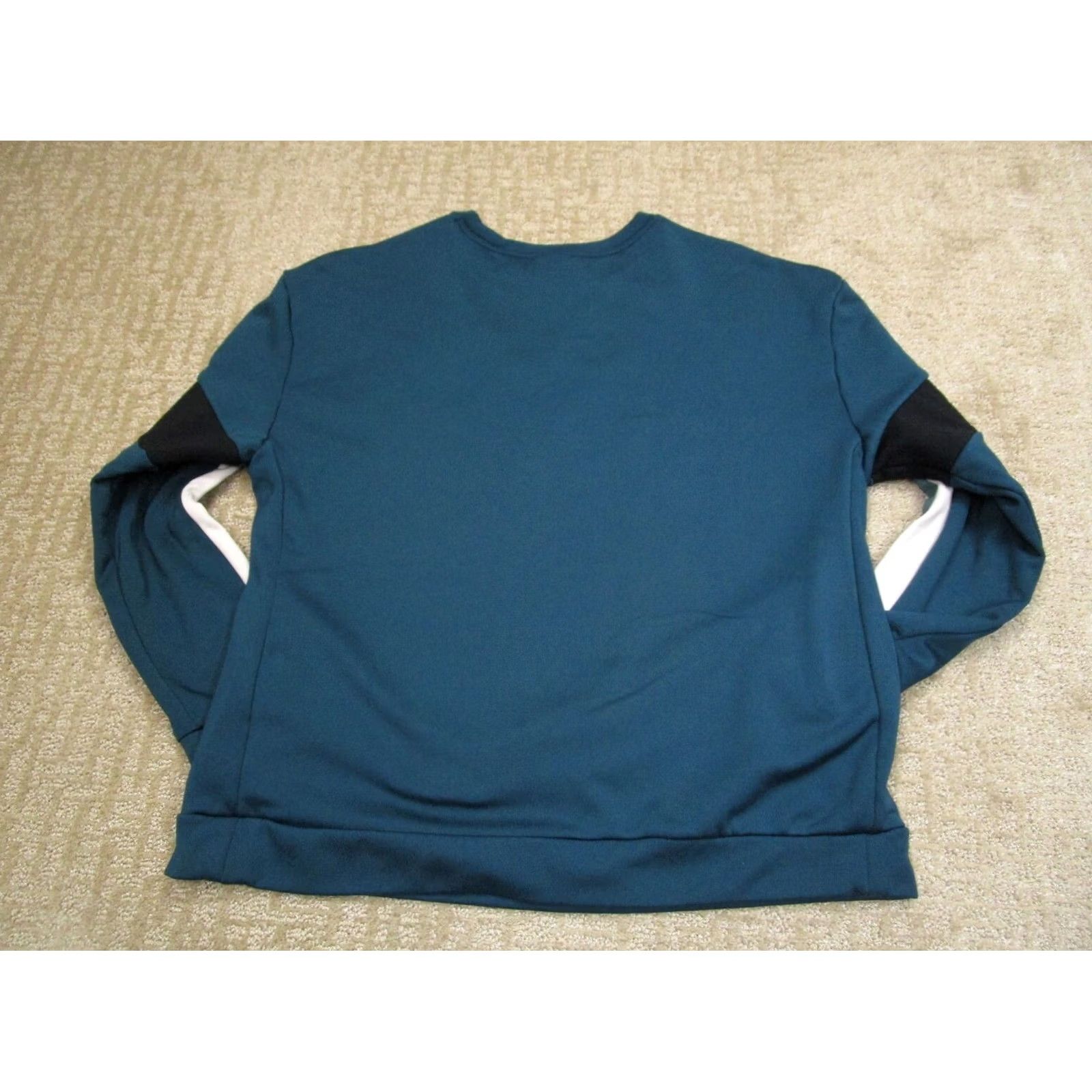 Nike Nike Sweater Women M Pullover Mockup Blue Teal Logo Knit Casual All Seasons Fall Winter” Size M / US 6-8 / IT 42-44 - 3 Thumbnail