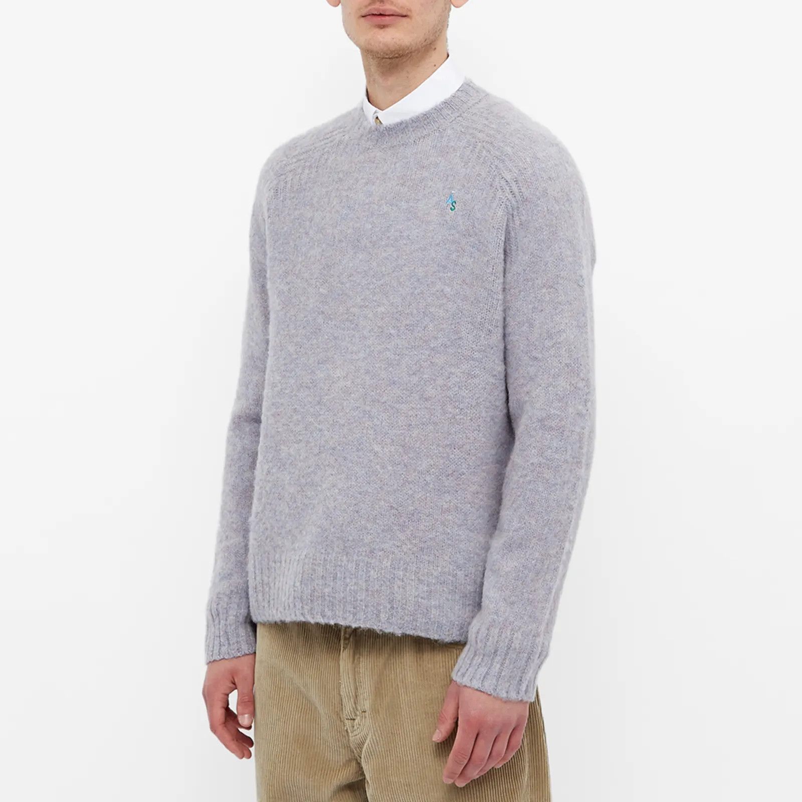 Acne Studios Brushed Shetland Wool Sweater -Thistle Purple Size US L / EU 52-54 / 3 - 9 Thumbnail