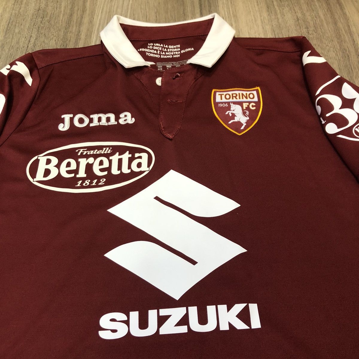 Joma Torino 19/20 home shirt #9 Belotti Size US XS / EU 42 / 0 - 3 Thumbnail