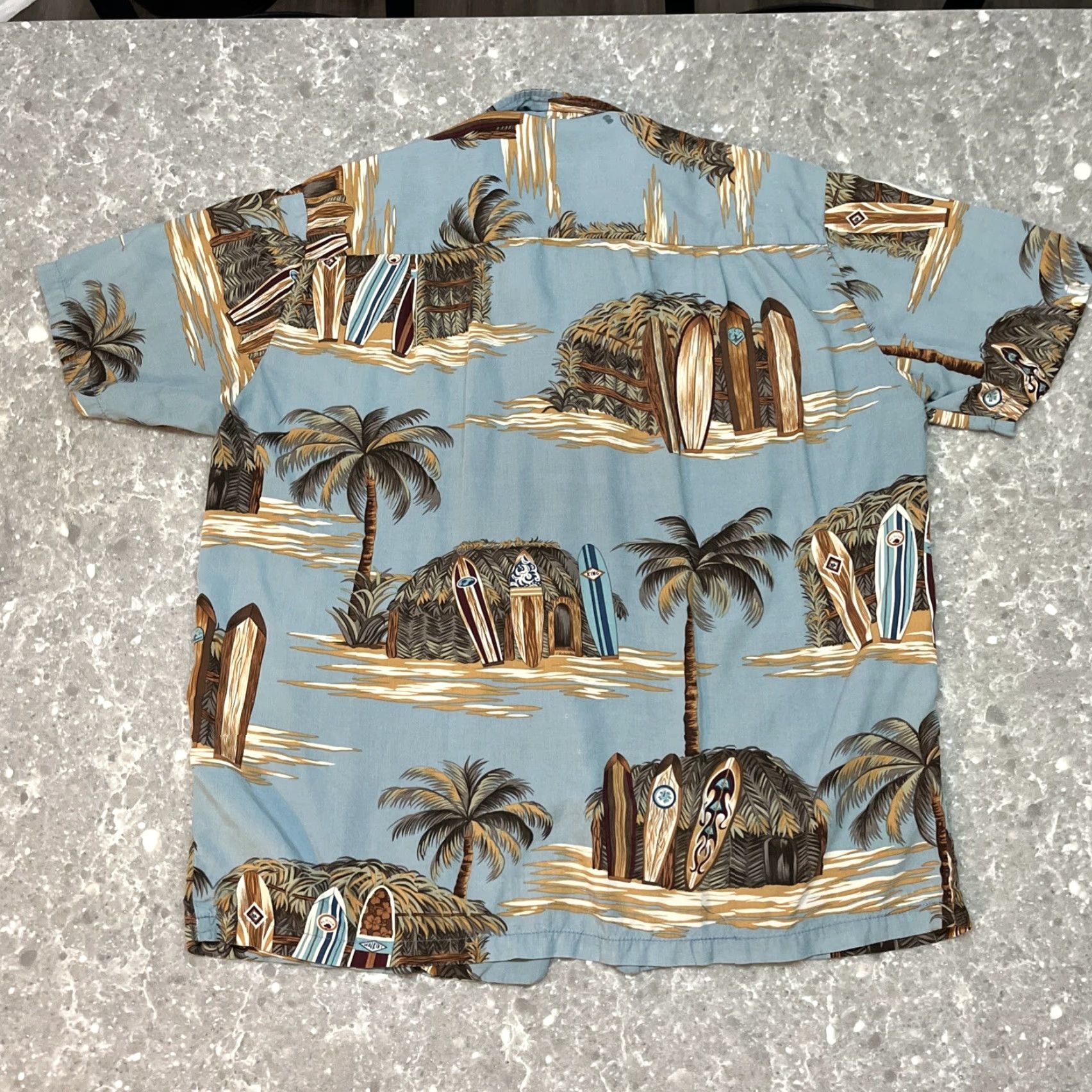 Vintage VINTAGE Kalaheo Men’s S Hawaiian Button Up Shirt Blue Tropical Made Is Hawaii Size US S / EU 44-46 / 1 - 5 Thumbnail