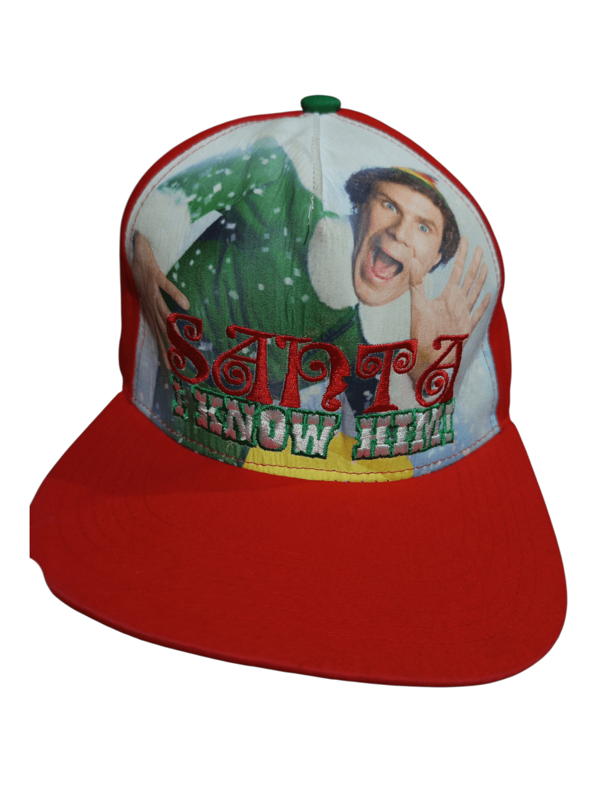 ELF (2003) Licensed Christmas Cap “Santa Knows Him?”