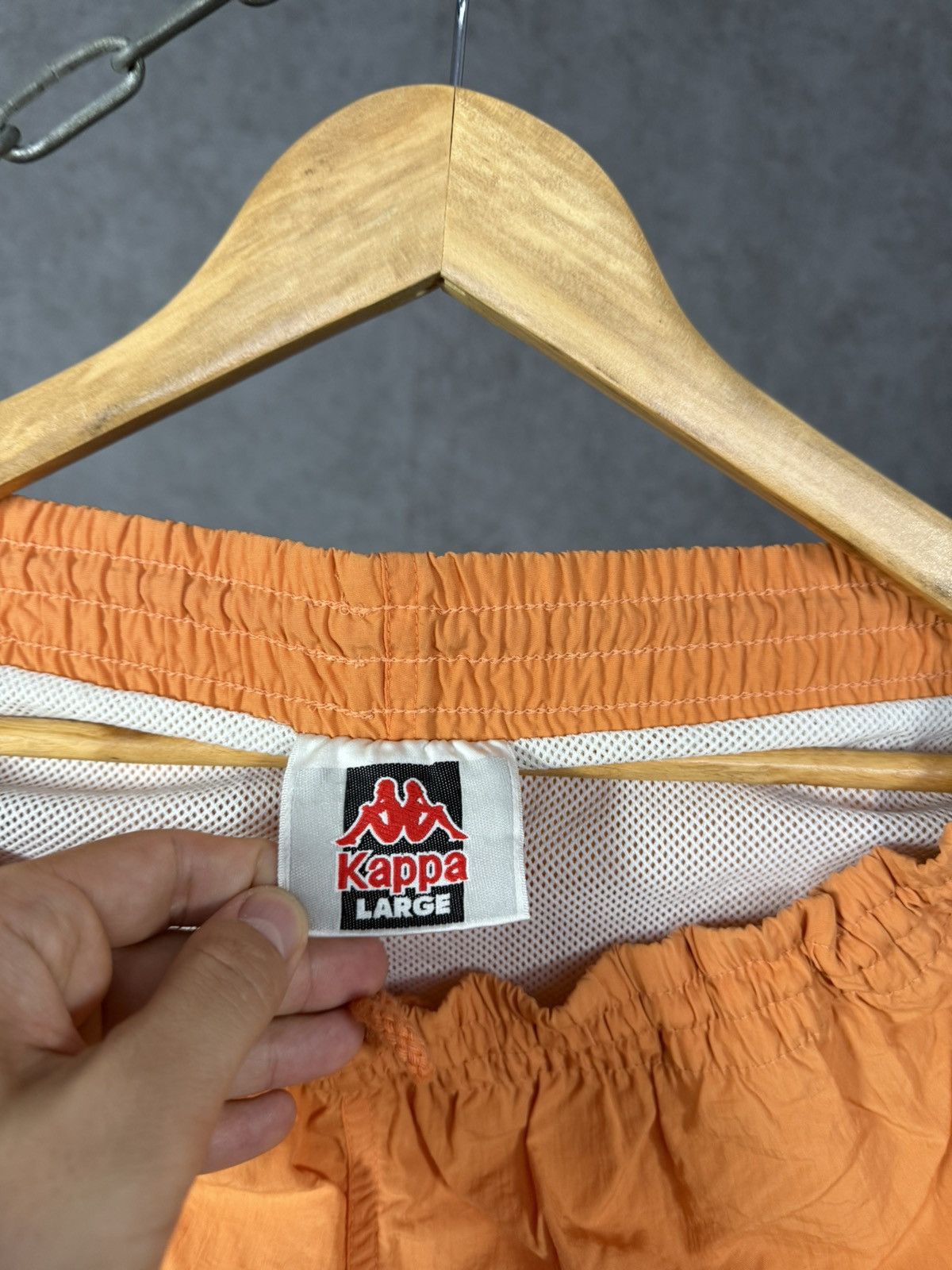 Kappa × Vintage Kappa vintage lampas nylon shorts Size US 34 / EU 50 - 5 Thumbnail