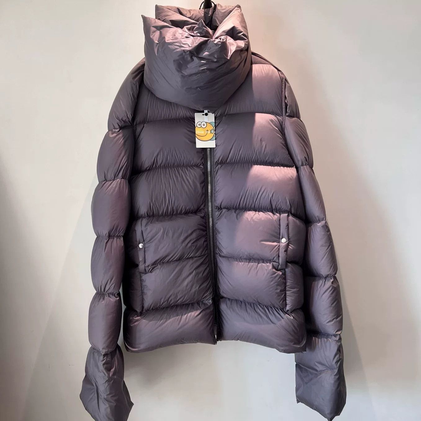 Rick Owens rick owens purple long down coat Size M / US 6-8 / IT 42-44 - 1 Thumbnail