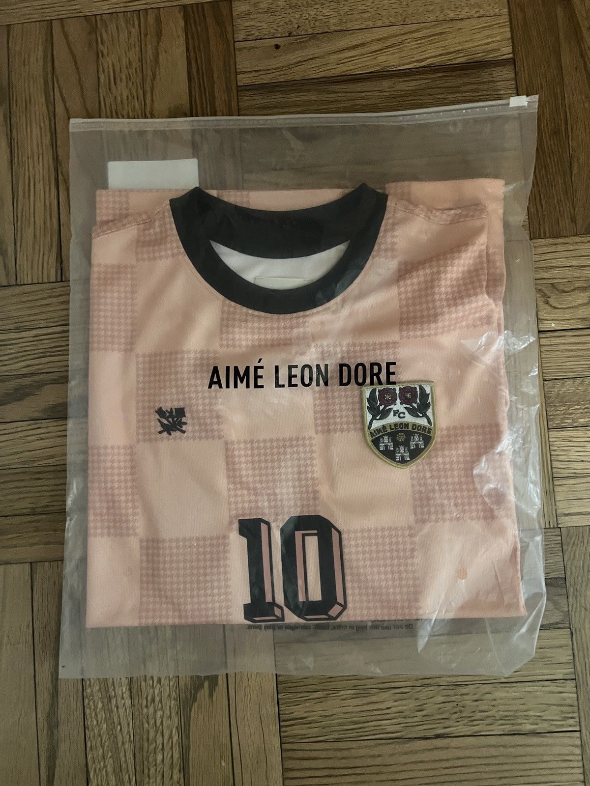 Aime Leon Dore NEW Aime Leon Dore Team Soccer Jersey Pink Peach Beige SS23 Size US S / EU 44-46 / 1 - 1 Thumbnail