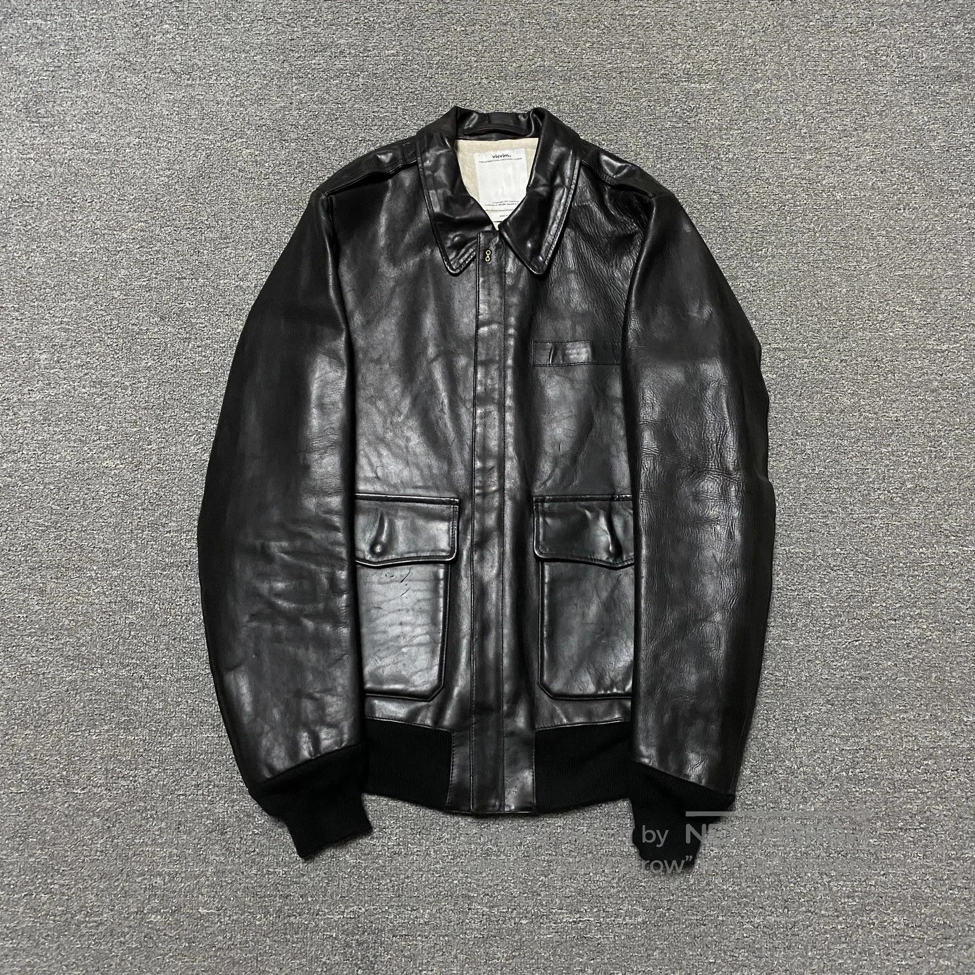 Visvim Visvim 12-13FW Elmendorf A2 Leather Jacket. Size US S / EU 44-46 / 1 - 1 Thumbnail