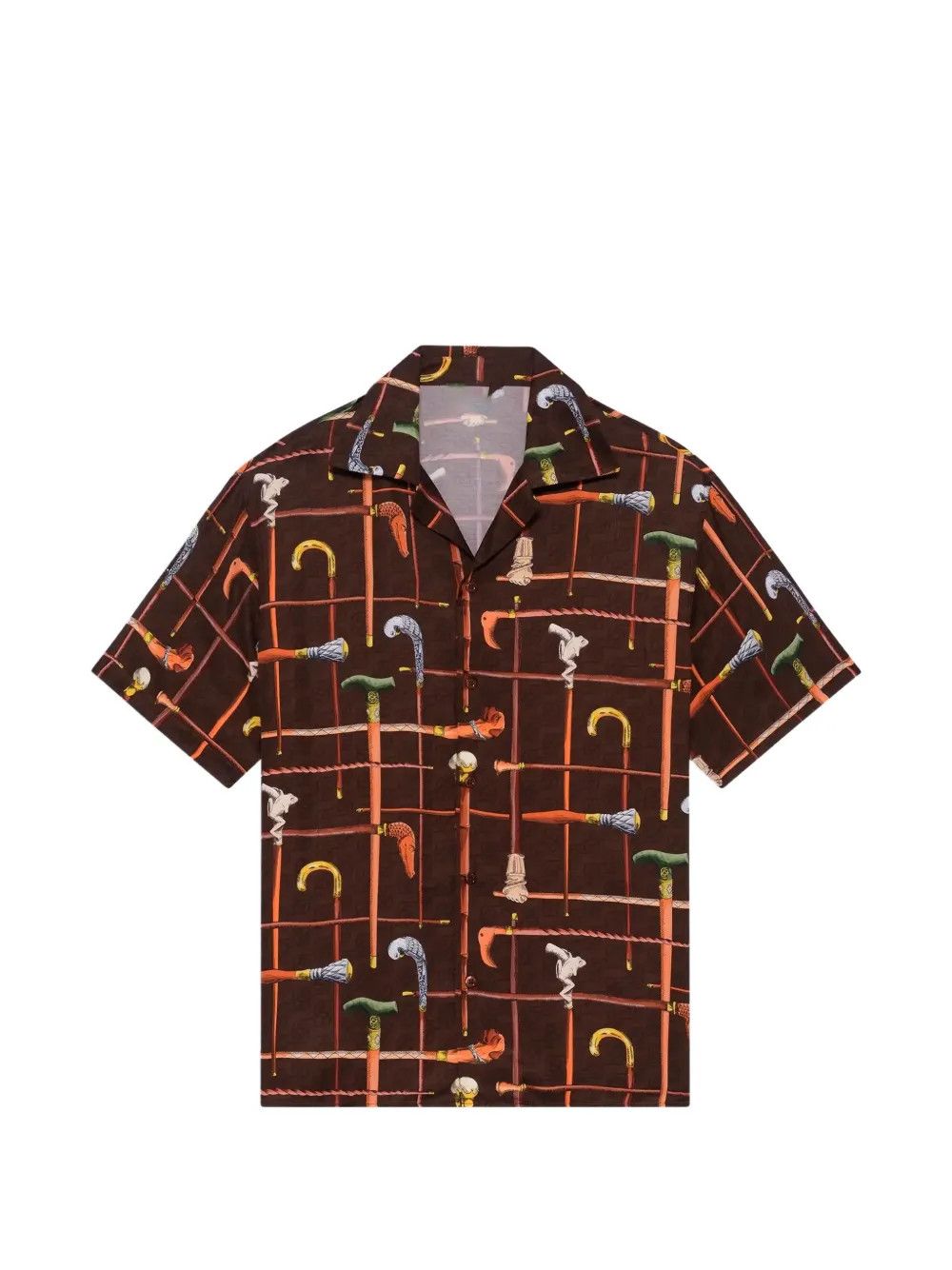 Other Collar Print Shirt 👕✨ | Patterned Collared Top Size US L / EU 52-54 / 3 - 2 Thumbnail