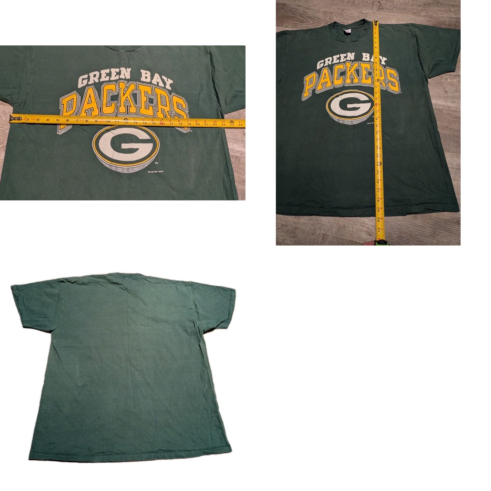 Delta VINTAGE Green Bay Packers Tee Shirt Main Selling Point: Spellout Logo T-Shirt XL Men 1990s Green USA Packers Single Stitch N/A Size US XL / EU 56 / 4 - 8 Thumbnail