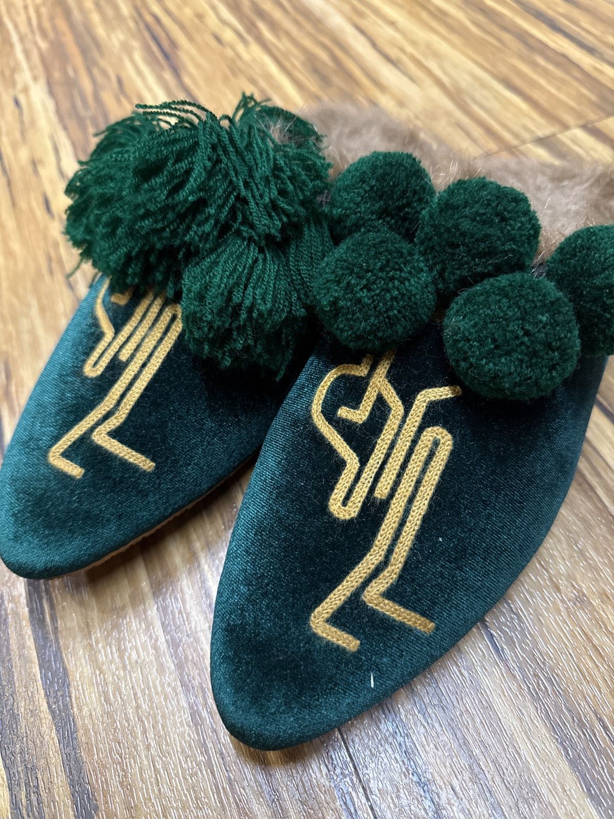 Suicoke FW22 Midorikawa x NGAP/Skoloct x Suicoke NGAP BABOUCHE VELVE Size US 9 / EU 42 - 3 Thumbnail