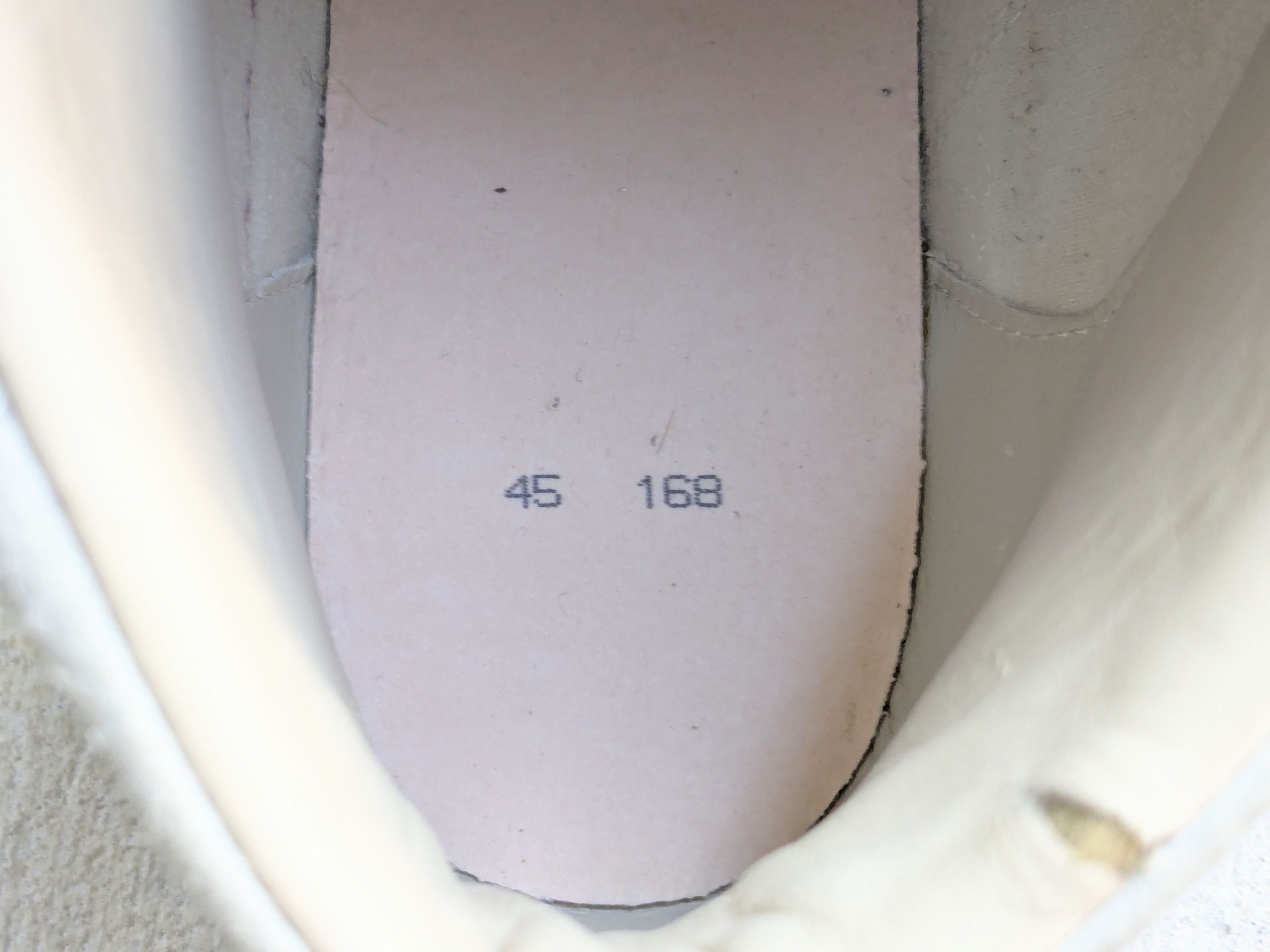 Maison Margiela Maison Margiela GAT White Gray 12 45 High Suede Leather Size US 12 / EU 45 - 13 Thumbnail