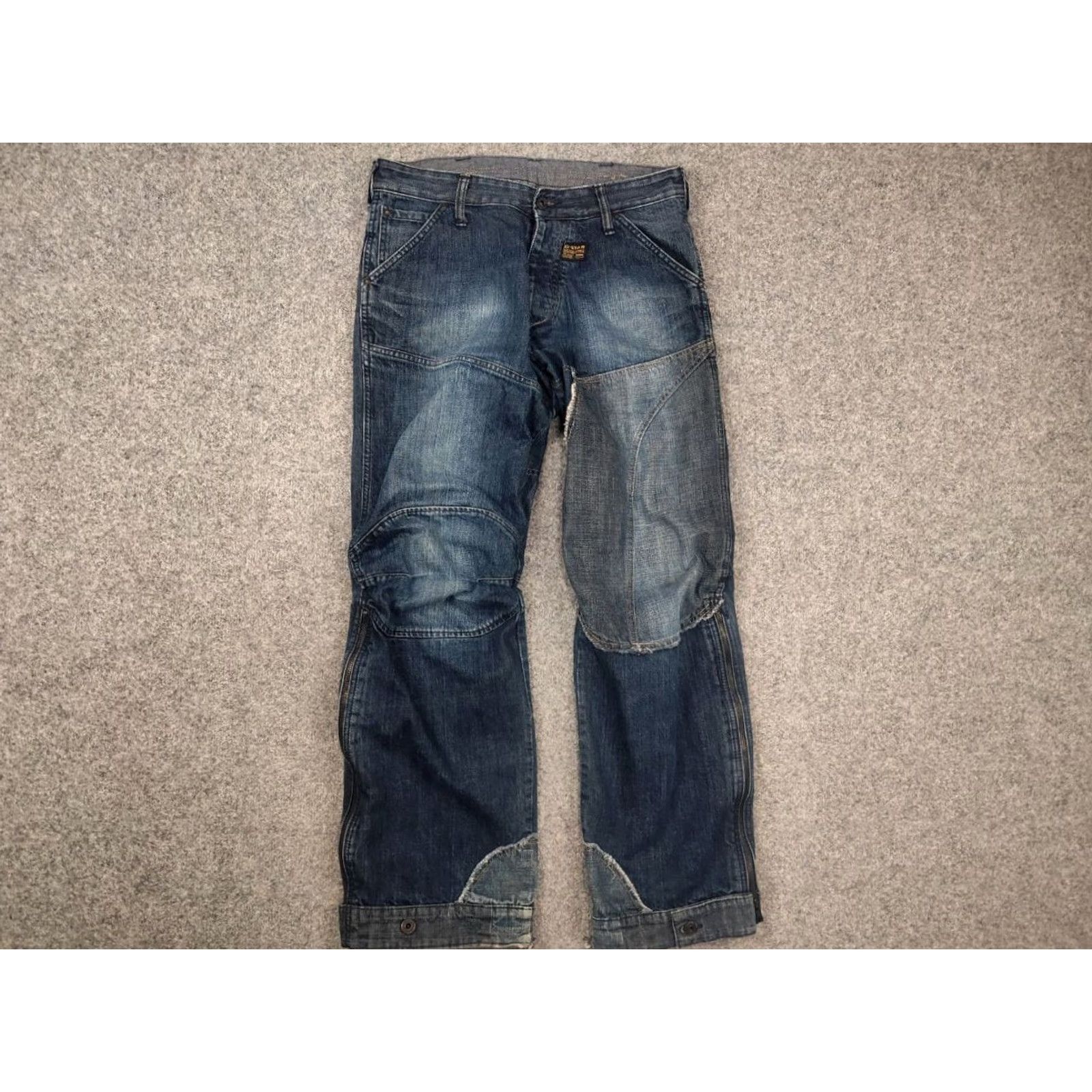 G-Star VINTAGE G Star Raw Concept elwood Y2K Baggy Jeans Size US 32 / EU 48 - 4 Thumbnail