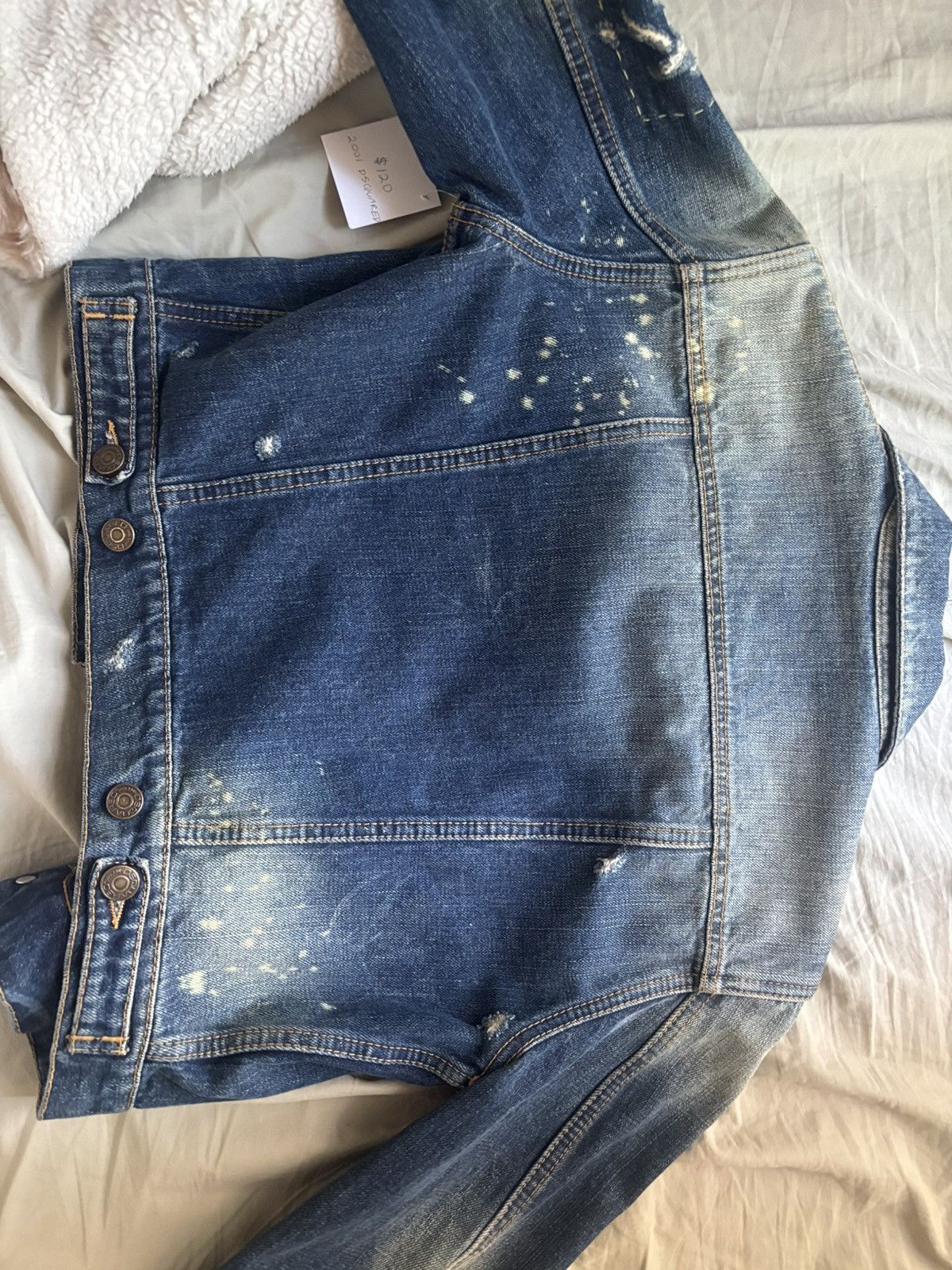 Dsquared2 D squared2 denim jacket Size XS / US 0-2 / IT 36-38 - 7 Thumbnail