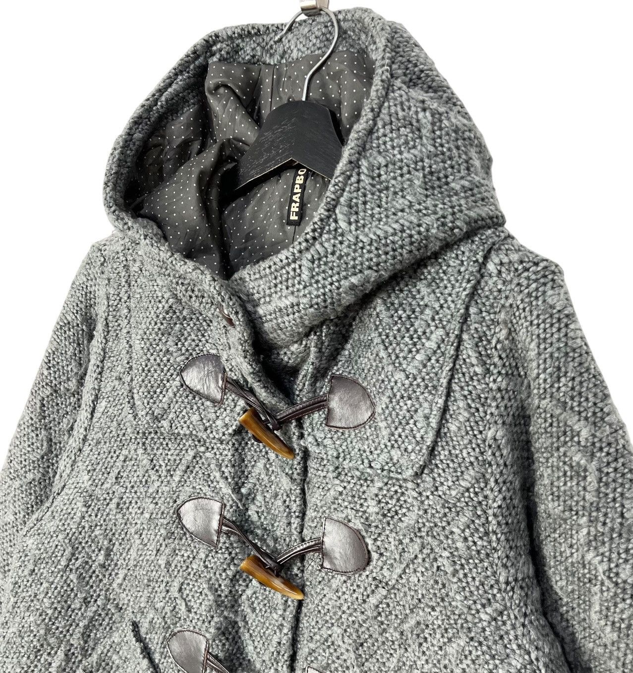 Frapbois × Issey Miyake Frapbois Issey Miyake Women Duffel Coat Size S / US 4 / IT 40 - 4 Thumbnail