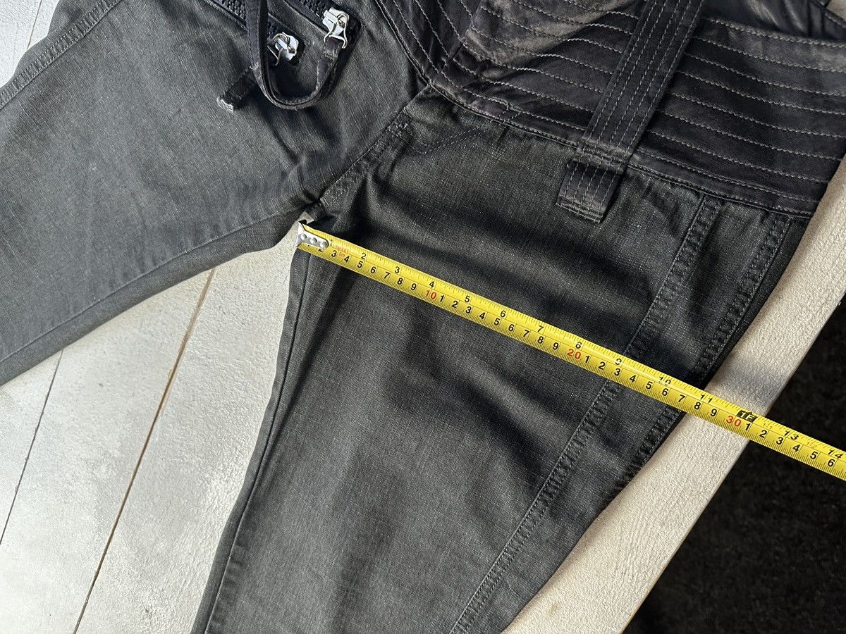 Diesel 🚨 DIESEL AVANT GARDE GOTHIC WOMEN JEANS LOGO IFSIXWASNINE Size 31" - 21 Thumbnail