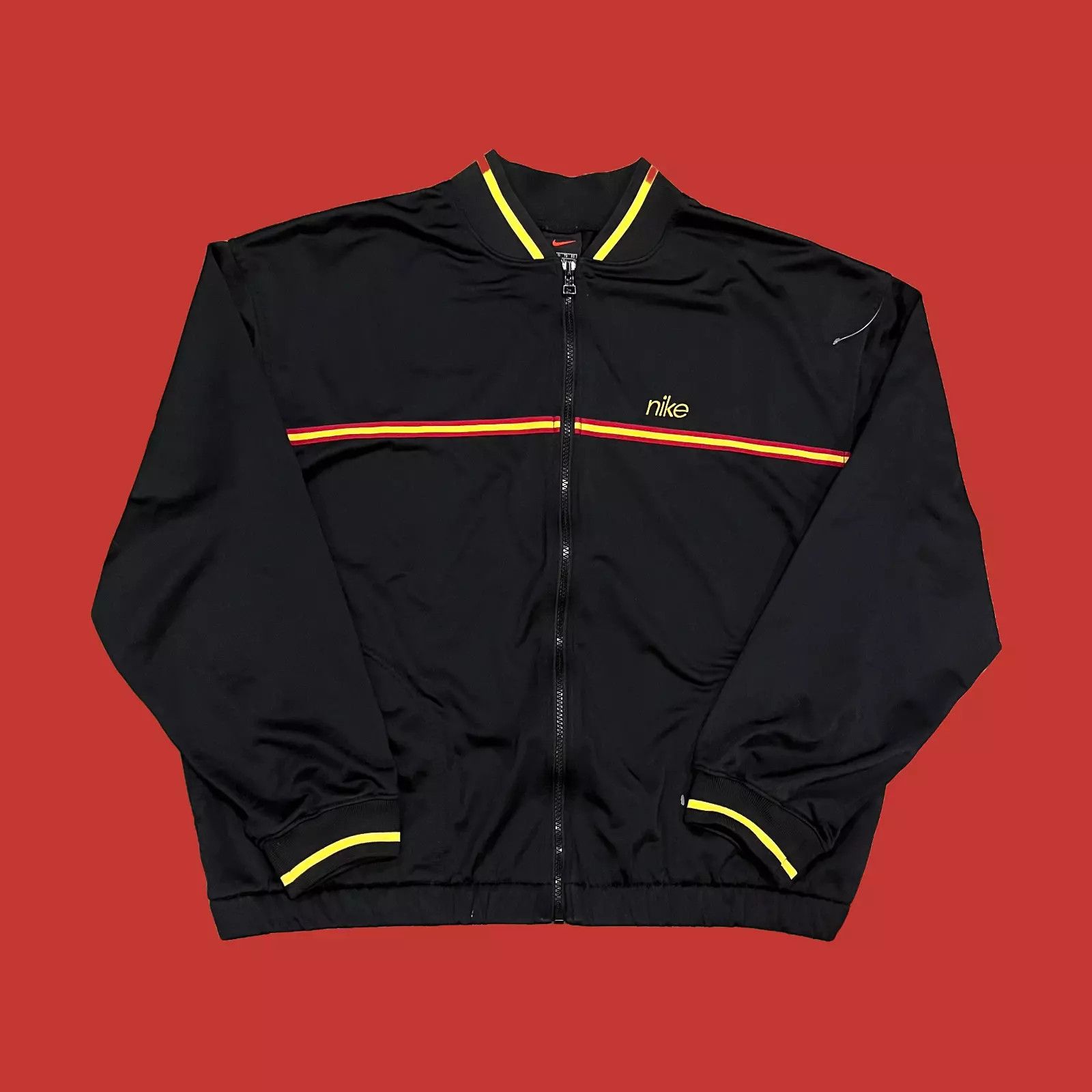 Nike Nikelab Heritage Tracksuit Jacket Yellow | Grailed