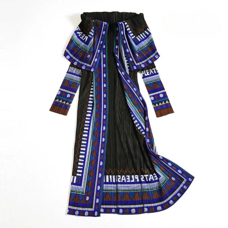 Issey Miyake Issey Miyake Ethnic style long cardigan Size M / US 6-8 / IT 42-44 - 1 Thumbnail