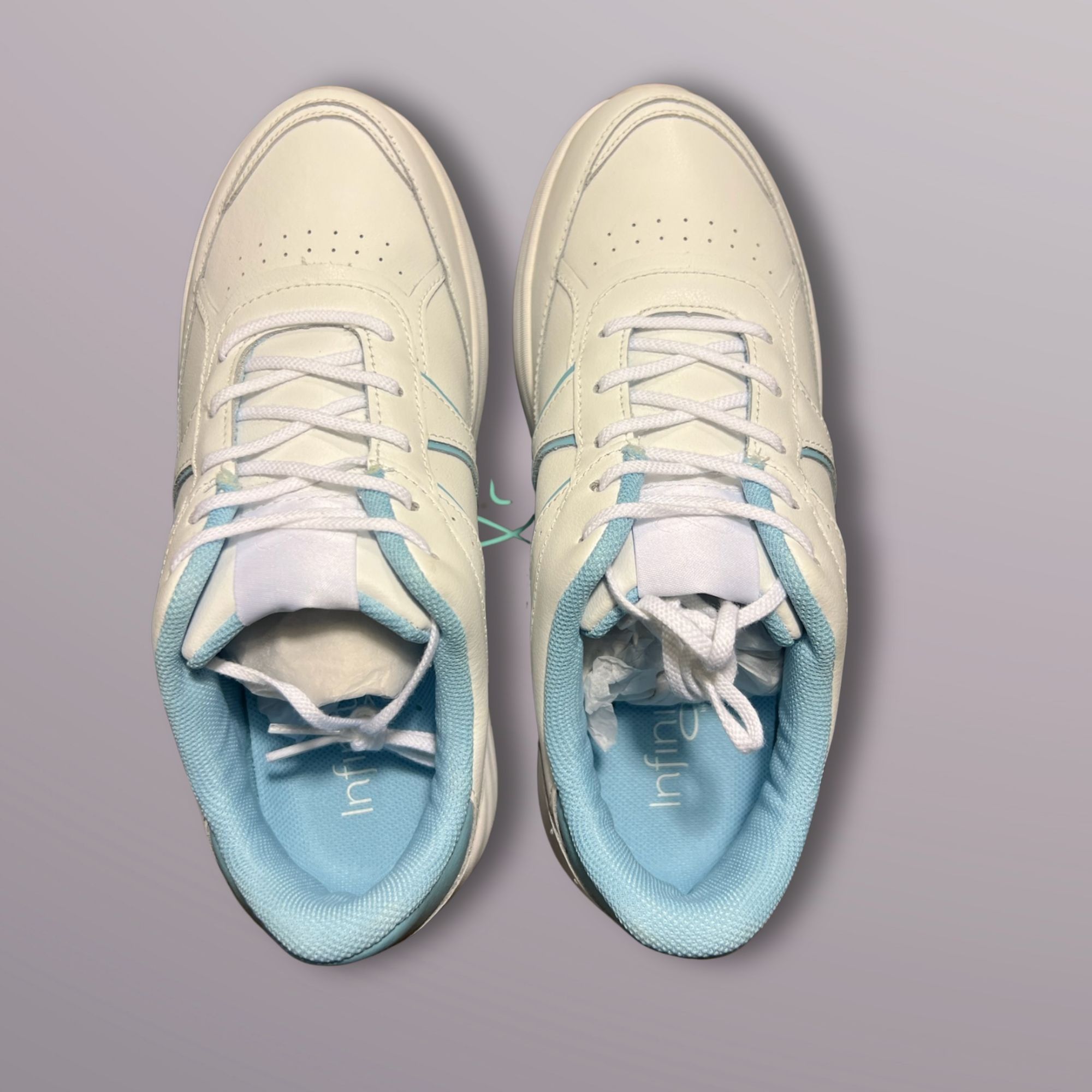 Other Infinity Everon Sneakers White/Sky Blue Womens Size 8 Breath Size US 8 / IT 38 - 2 Thumbnail