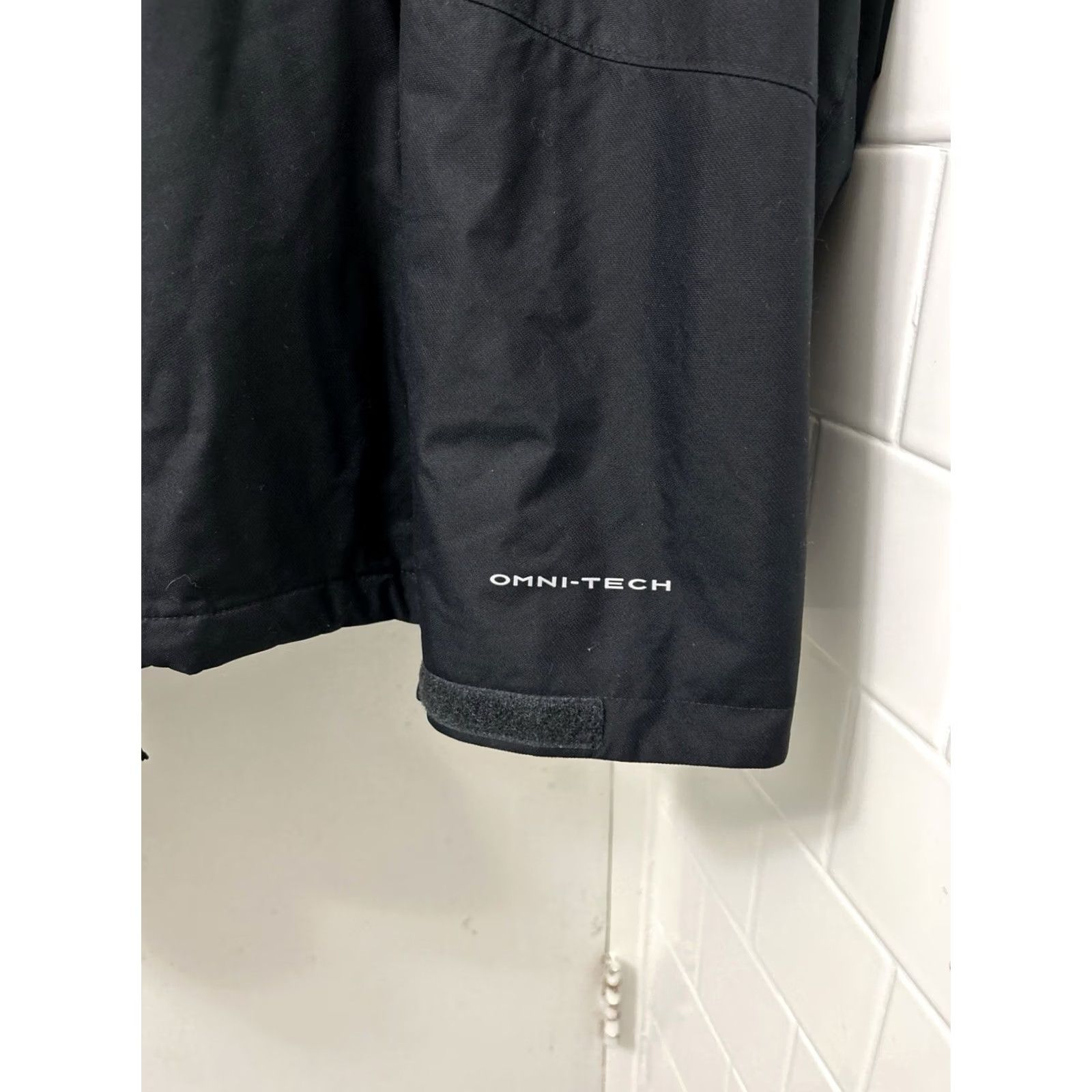 Vintage Columbia Bugaboo Interchange Jacket Mens 5XL Black 3 In 1 Omni-Tech Fleece Parka Rainproof Waterproof Hooded Lined Pockets Size US XXL / EU 58 / 5 - 5 Thumbnail