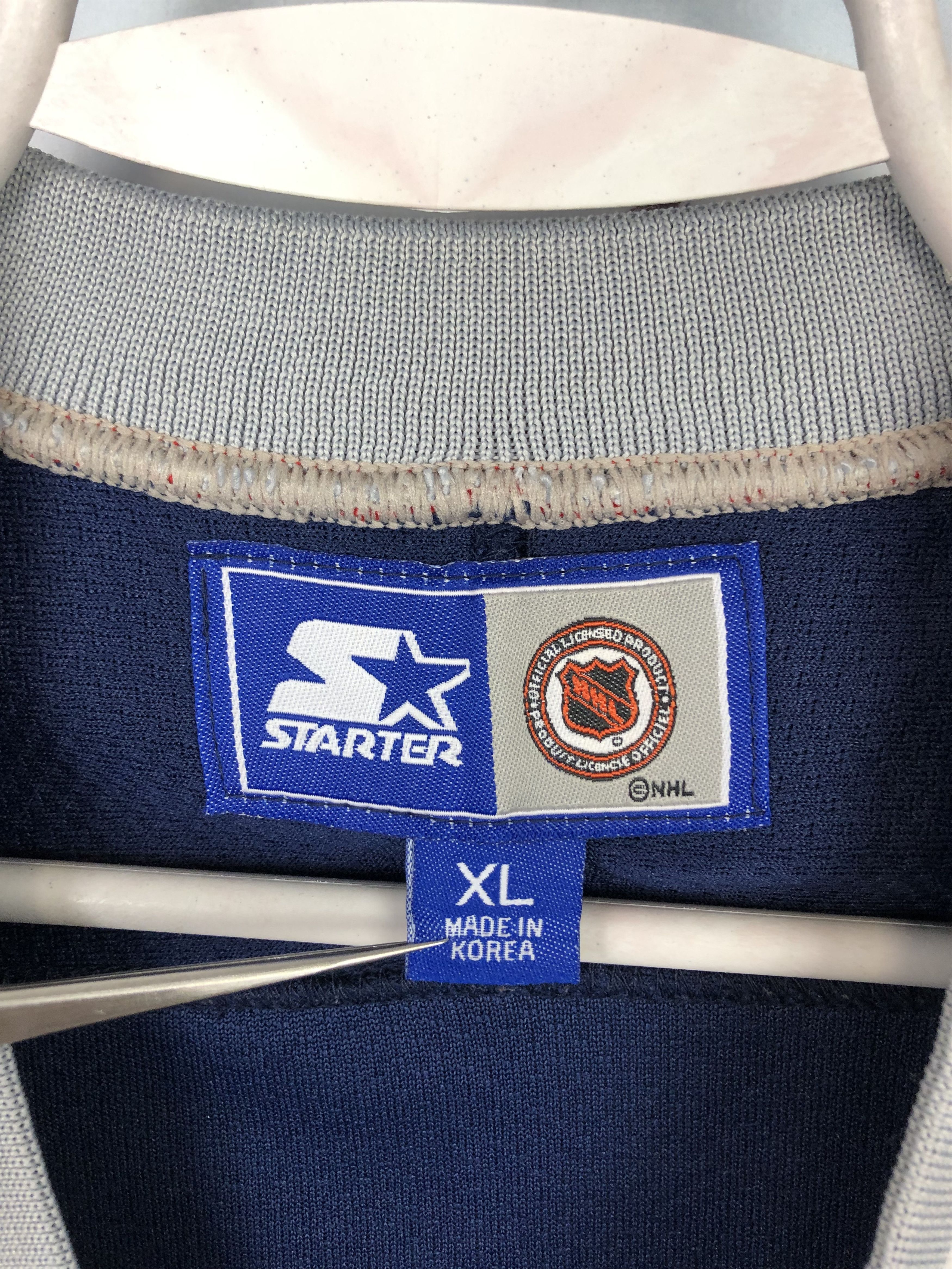 Starter Vintage Starter New York Rangers Lady Liberty Jersey Shirt Size US XL / EU 56 / 4 - 9 Thumbnail