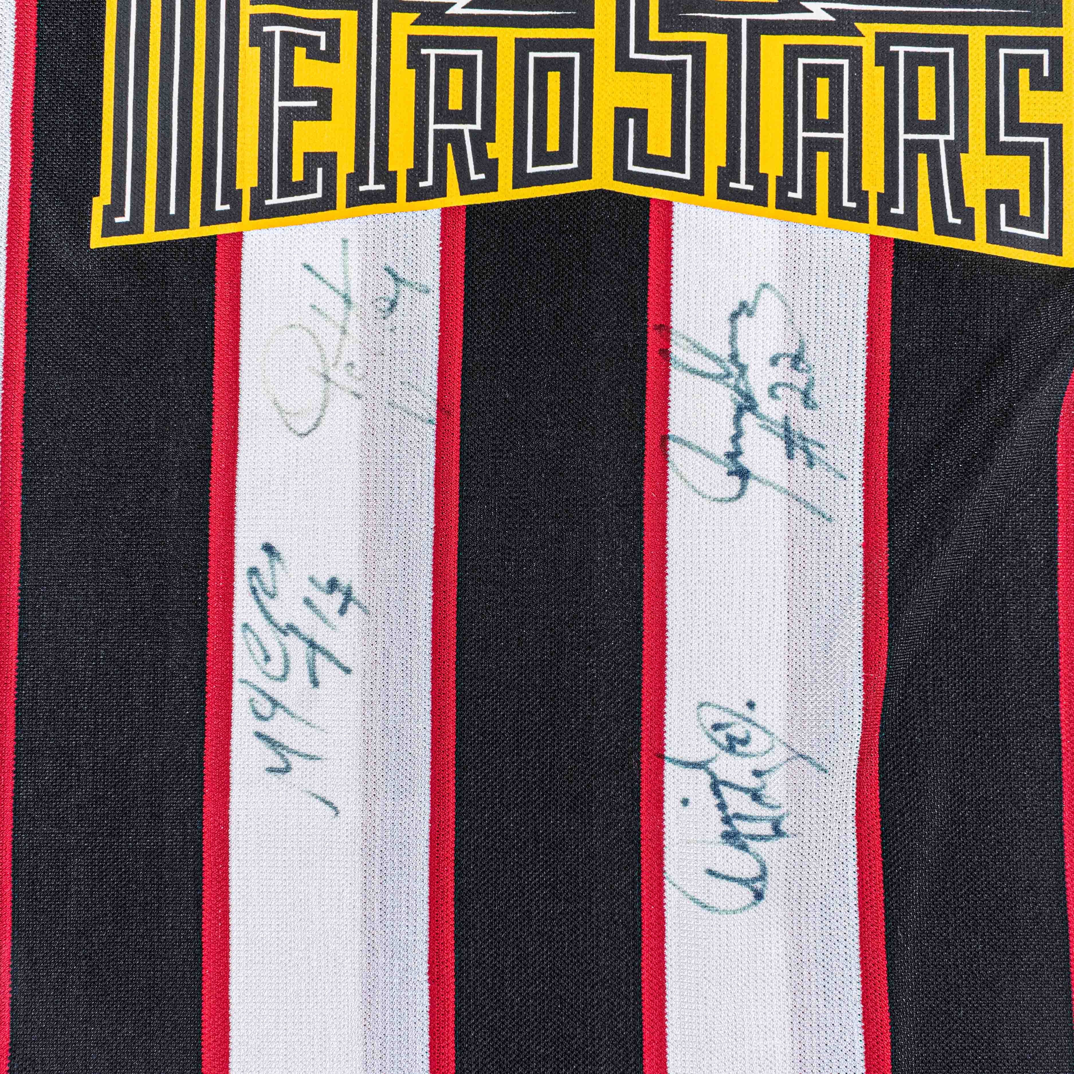 Nike 1997 NIKE New York New Jersey MetroStars Autographed Jersey Size US XL / EU 56 / 4 - 3 Thumbnail