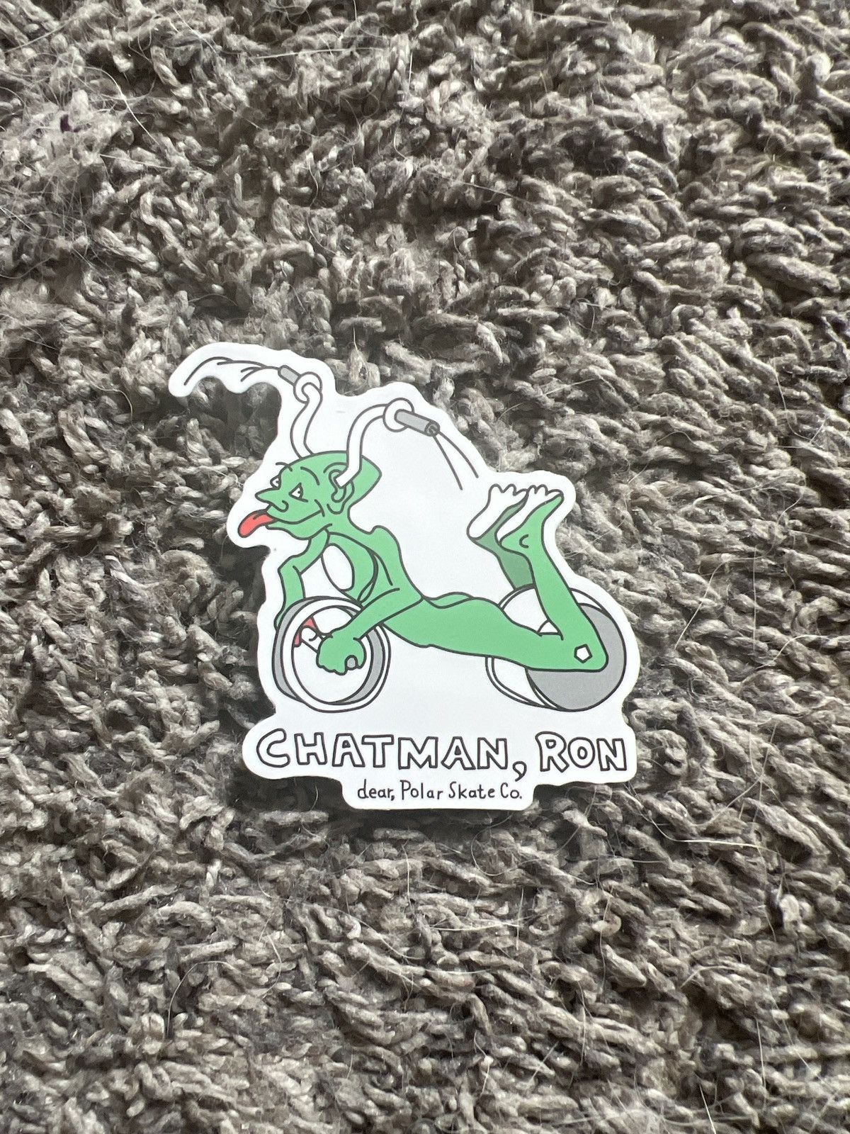 Polar Skate Co. Polar Skate Co. Ron Chatman Dear Skating Sticker Size ONE SIZE - 1 Thumbnail