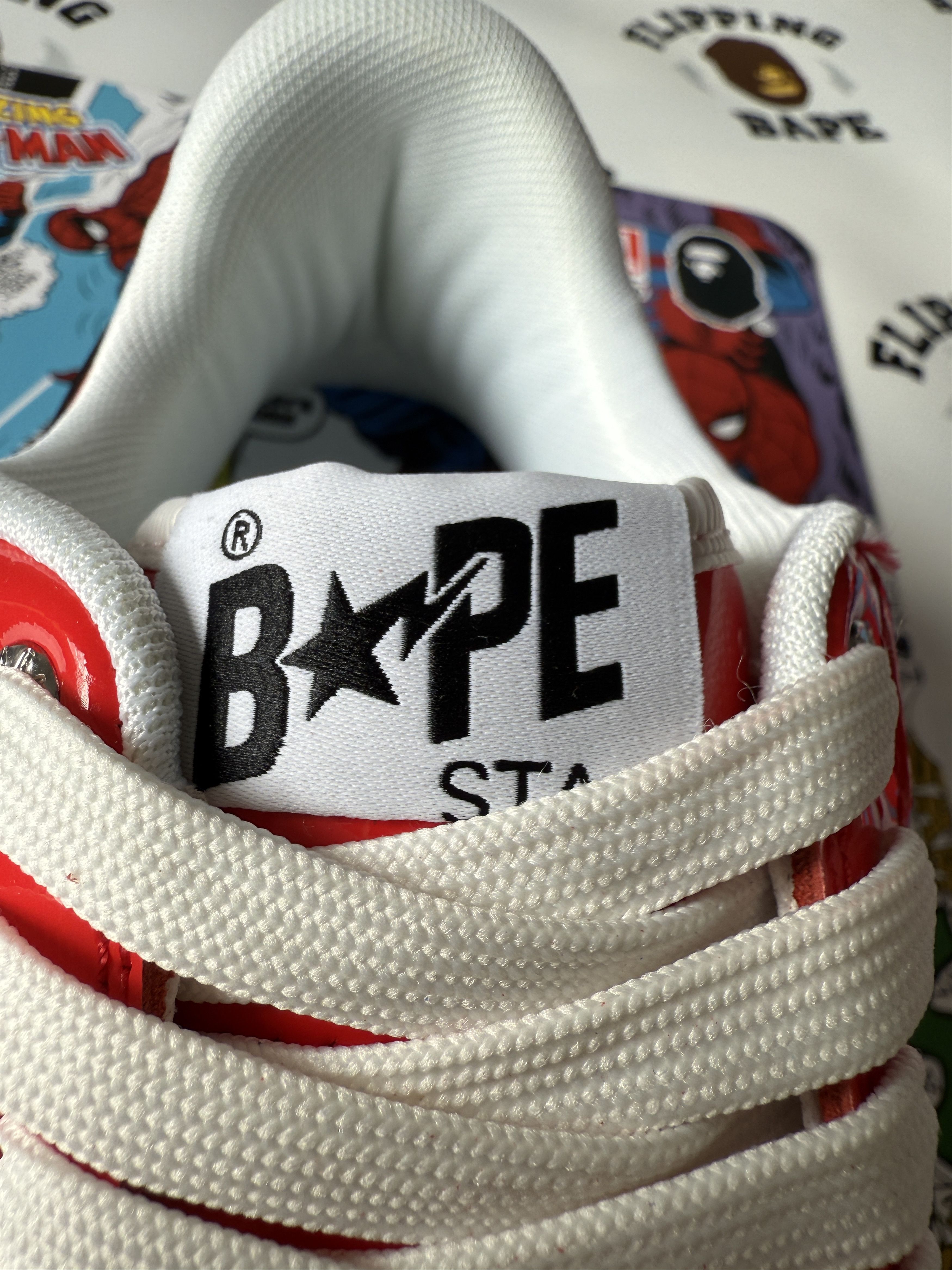 Bape MARVEL BAPE STA SPIDER MAN Size US 8.5 / EU 41-42 - 9 Thumbnail