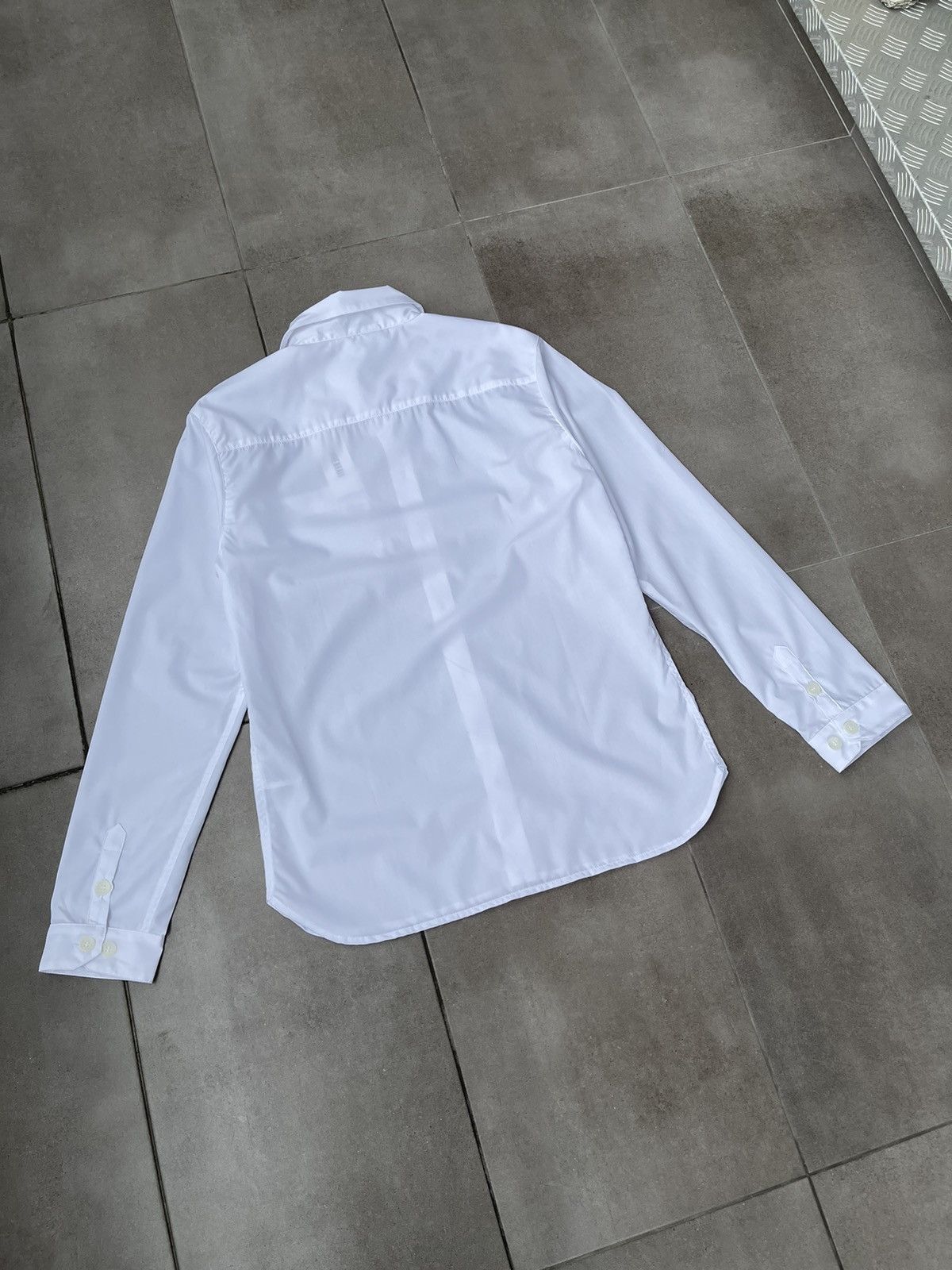 Han Kjobenhavn !DS! FW22 Han Kjobenhavn Poplin Script Logo White Shirt Size US S / EU 44-46 / 1 - 15 Thumbnail