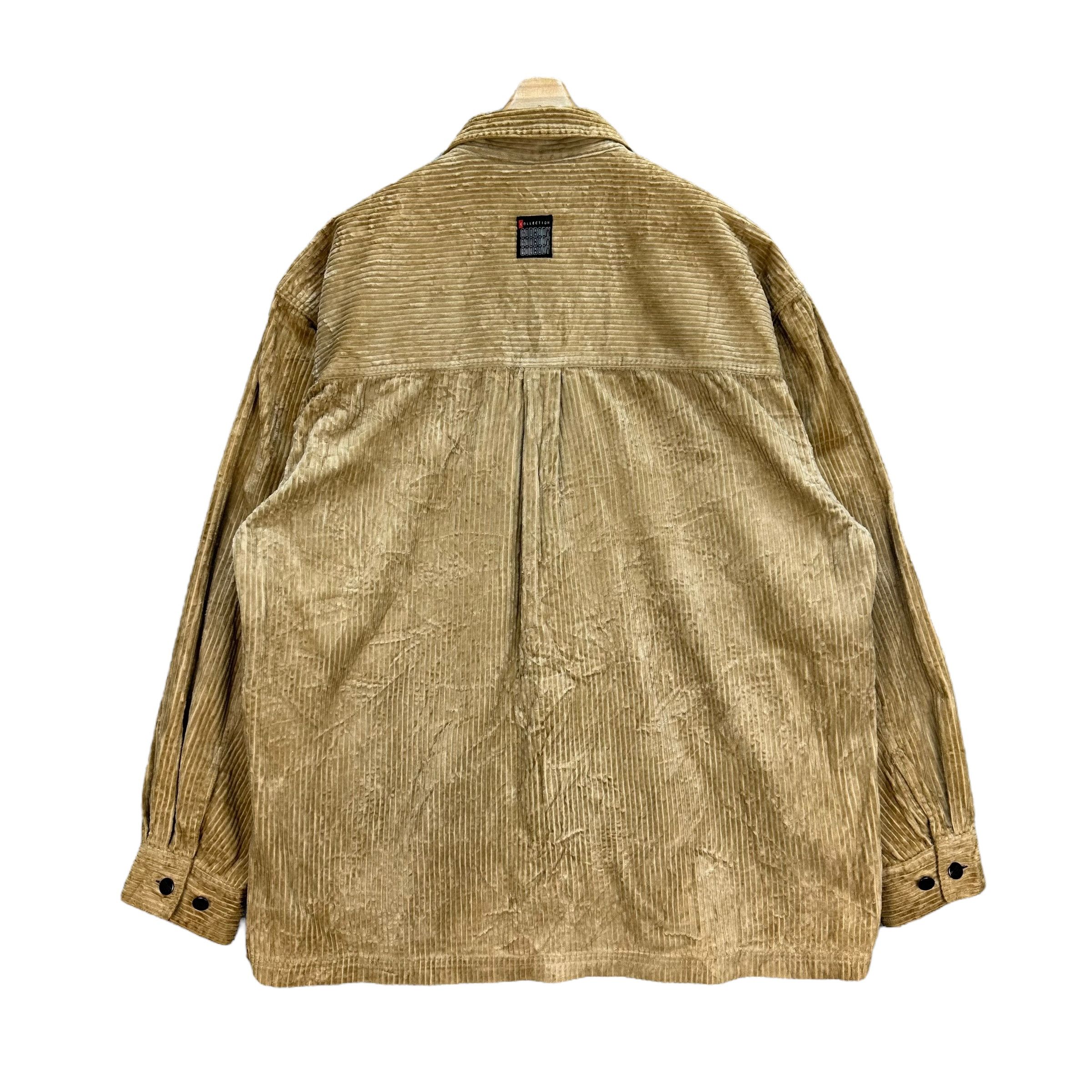 Vintage GODBODY 2 Pocket Work Corduroy Button Jacket #A15-0377 Size US XL / EU 56 / 4 - 10 Thumbnail