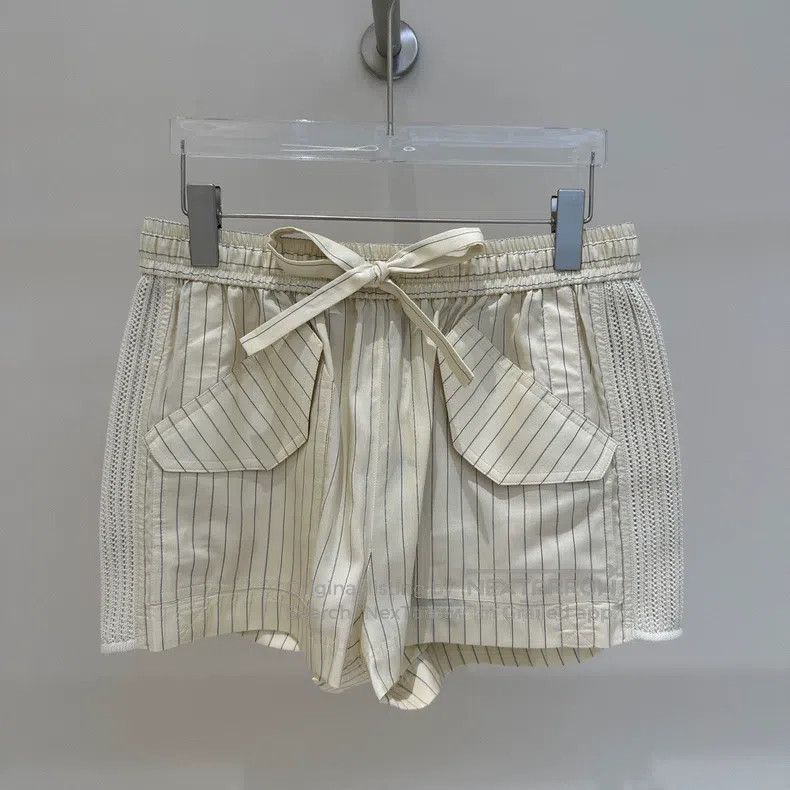 Louis Vuitton Louis Vuitton FW23 Striped Vegan Strappy Straight Leg Casu Size 35" - 1 Thumbnail