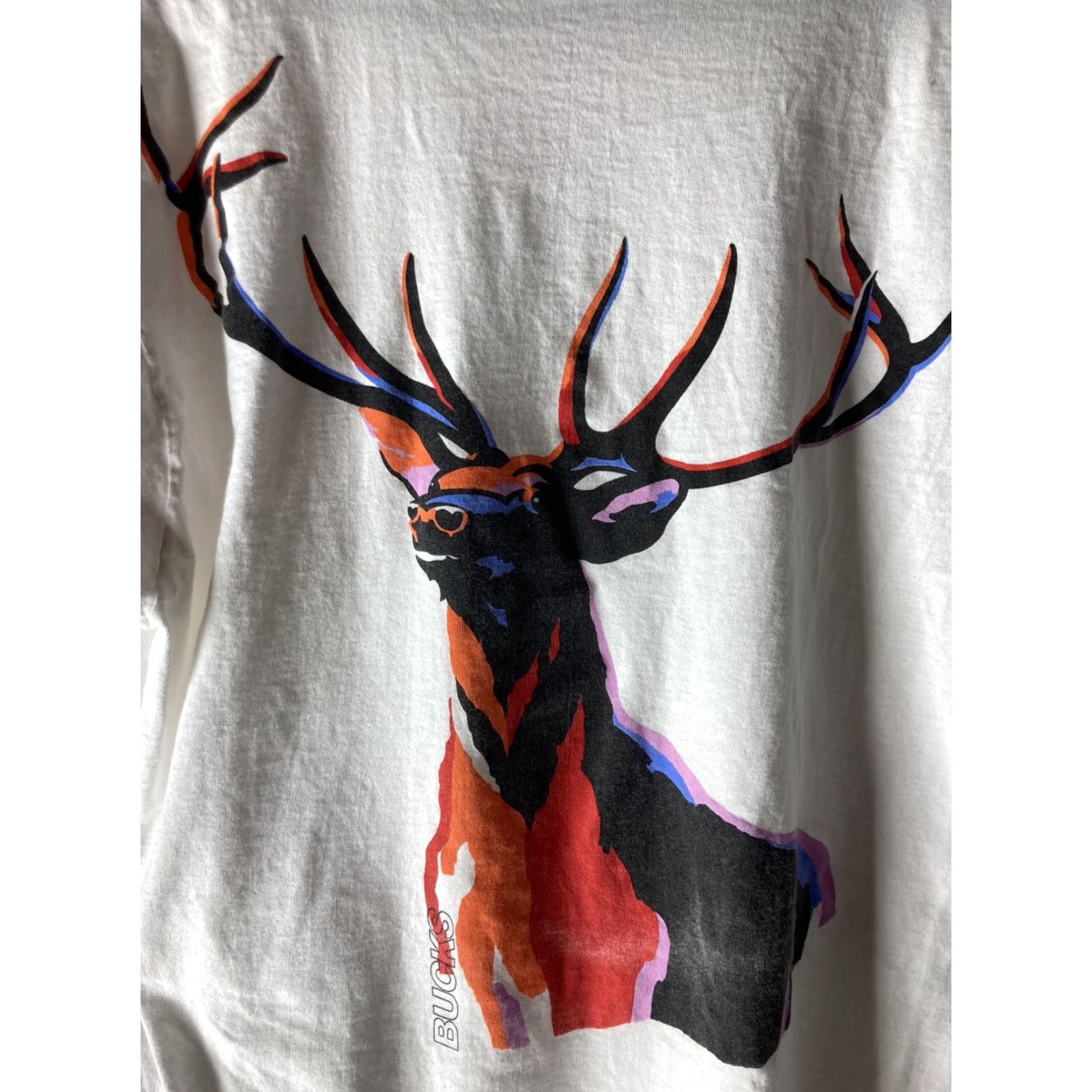 Vintage VINTAGE bucks unlimited single stitch t shirt xl 90s deer almighty 35obo Size US XL / EU 56 / 4 - 5 Thumbnail