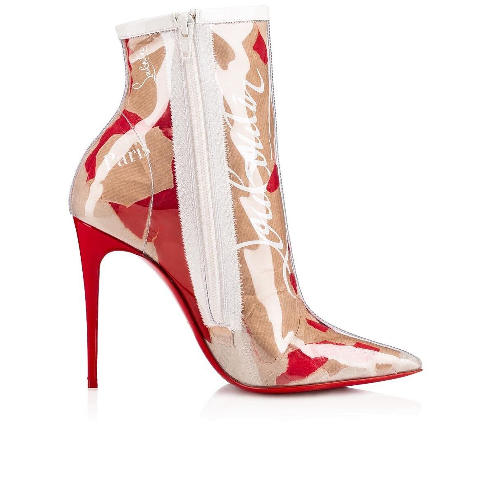 Christian Louboutin Christian Louboutin So Kate Booty 100 Loubi Kraft PVC Heel Size US 6 / IT 36 - 7 Thumbnail