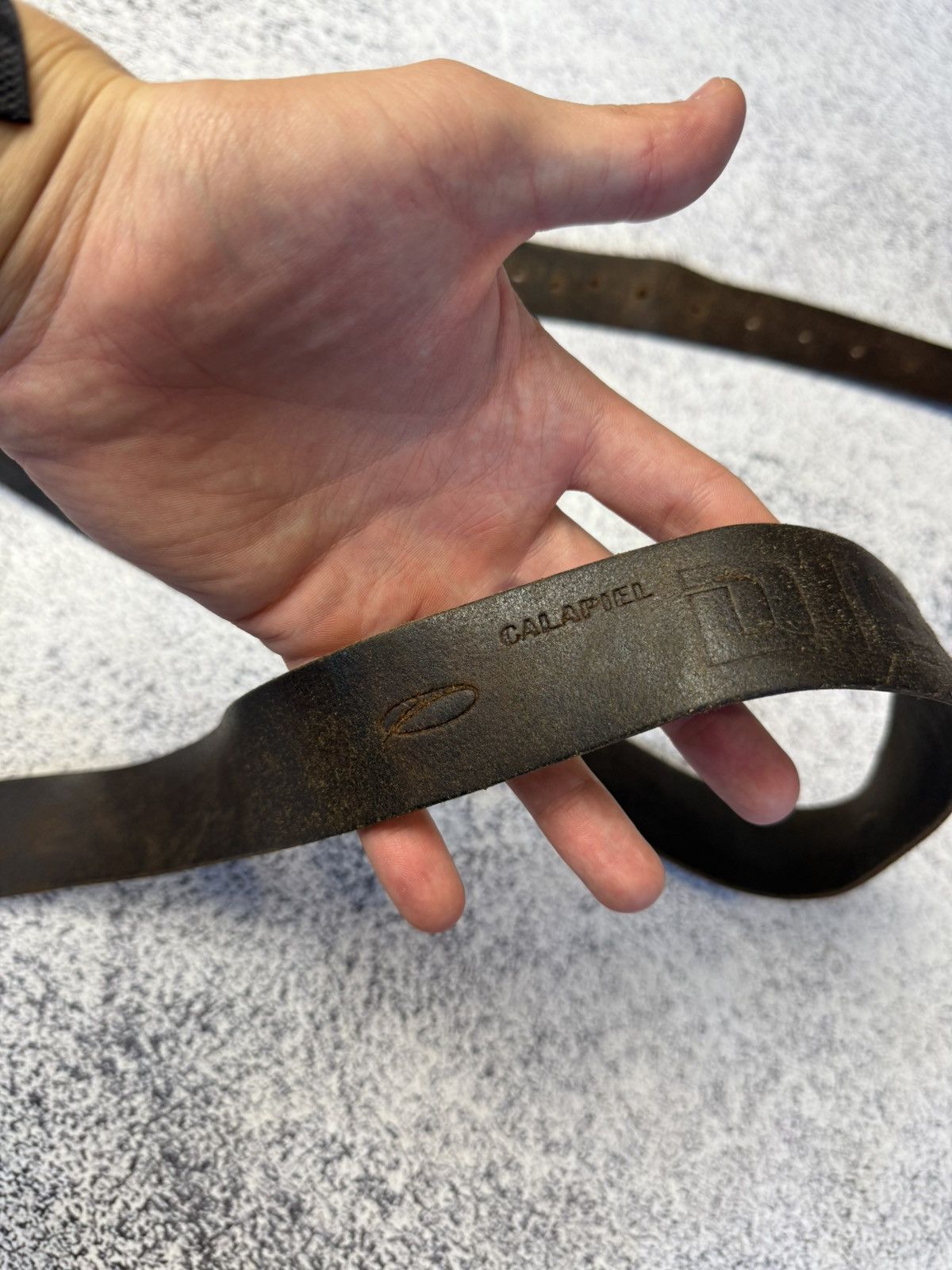 Diesel Vintage Diesel Belts Leather Japanese Brand Y2K streetwear Size ONE SIZE - 11 Thumbnail