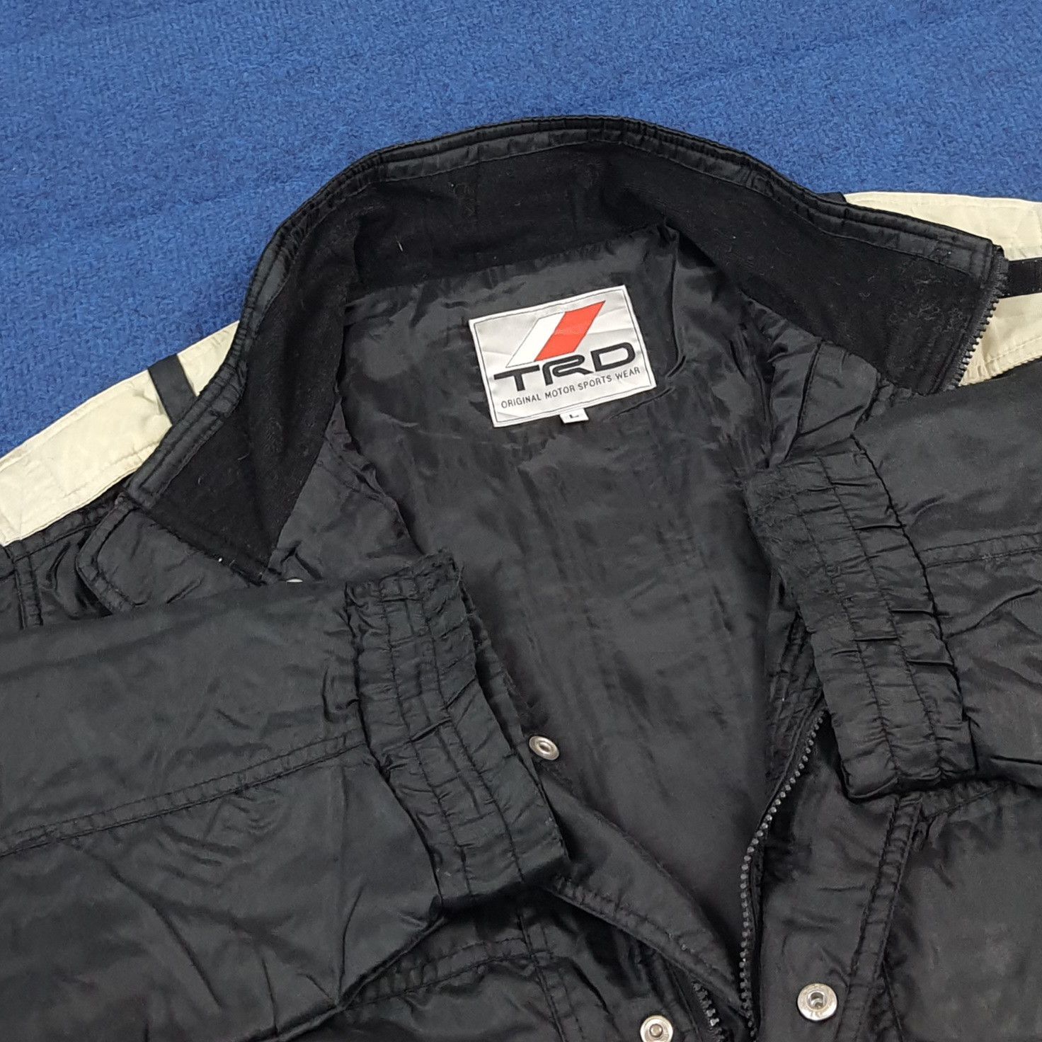 Japanese Brand Vintage TRD Toyota Japan Motorsports JDM Jacket C300N17 Size US L / EU 52-54 / 3 - 7 Thumbnail