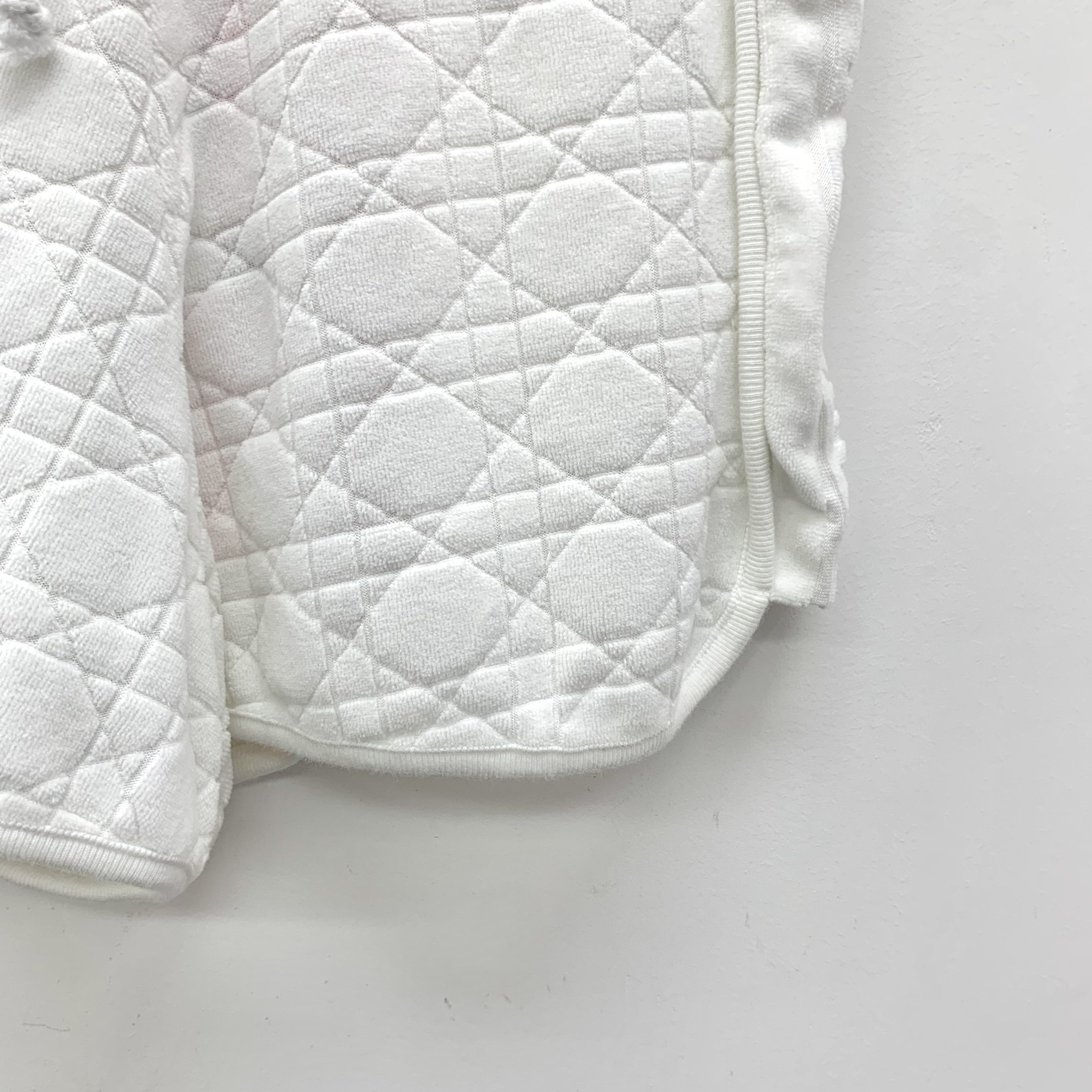 Dior Christian Dior White Terry Shorts (Size XS) Size 26" / US 2 / IT 38 - 6 Thumbnail