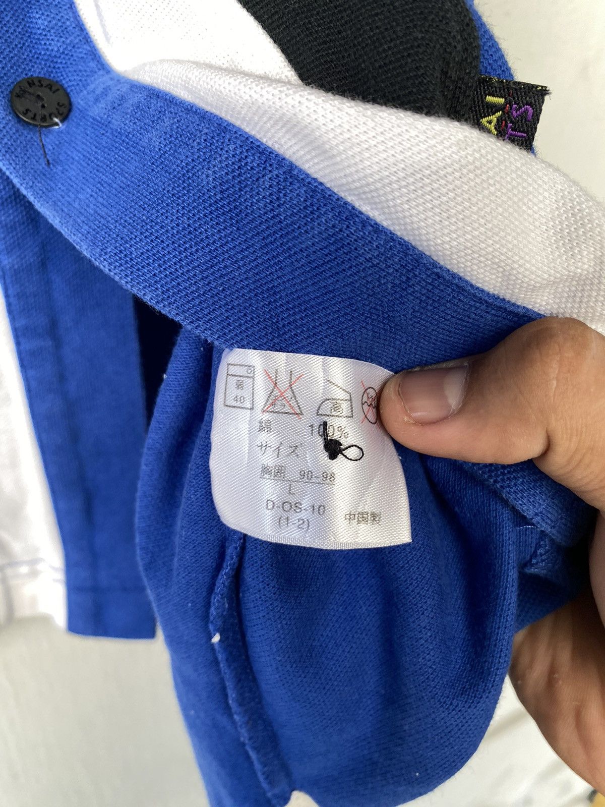 Kansai Yamamoto Vintage Kansai Sport by Kansai Yamamoto Polo Shirt Size US L / EU 52-54 / 3 - 9 Thumbnail
