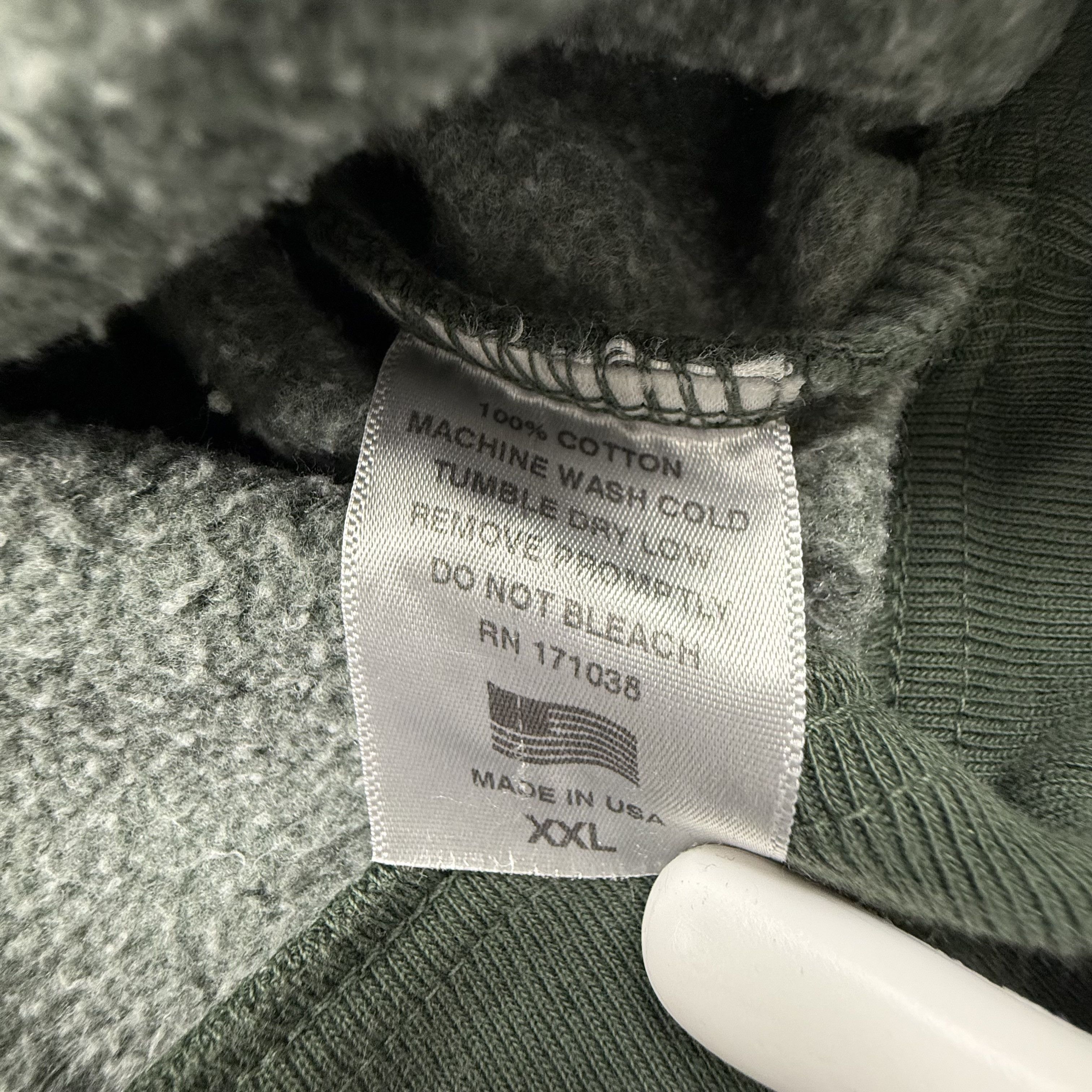 Thirteen Studios Thirteen Studios Sun Faded Hoodie Green Grey Boxy Fit Size US XXL / EU 58 / 5 - 2 Thumbnail