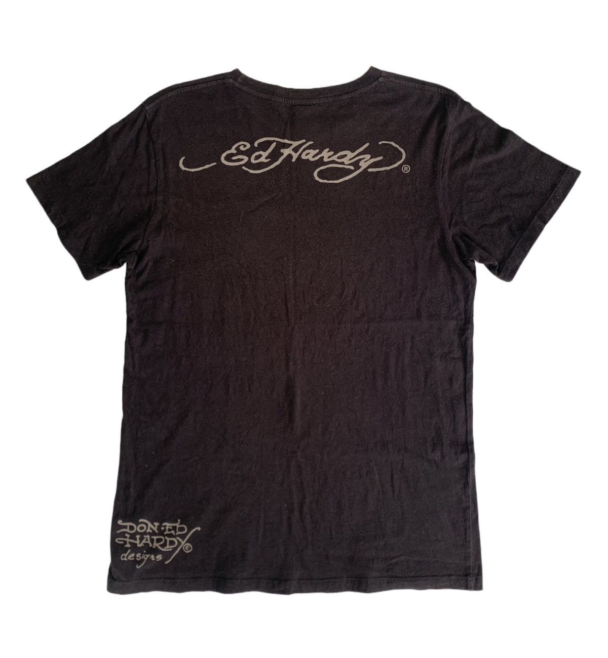 Ed Hardy Rare Steals Nice Printed Ed Hardy Tee Made in Usa Size US M / EU 48-50 / 2 - 2 Thumbnail