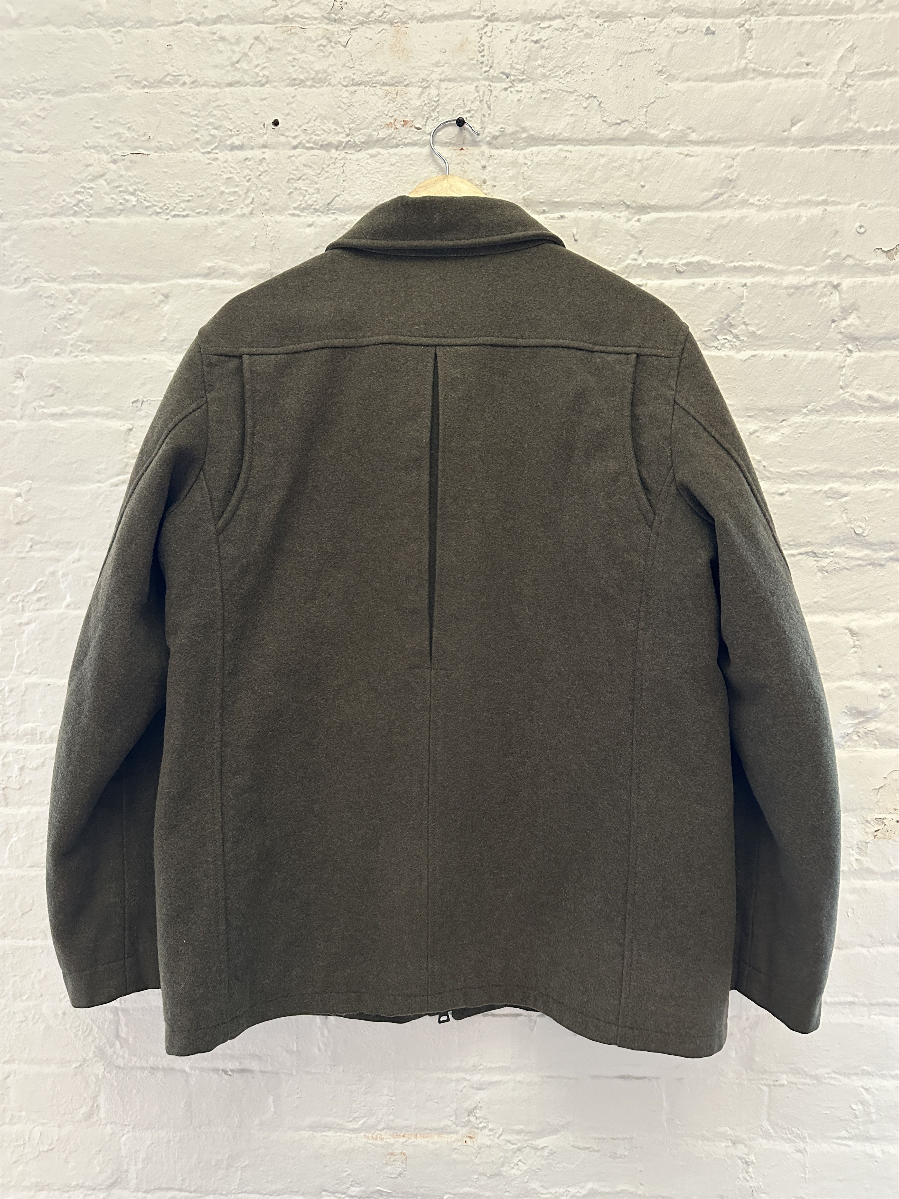 Prada Prada Wool Jacket in olive, 54 (L-XL) Size US L / EU 52-54 / 3 - 3 Thumbnail