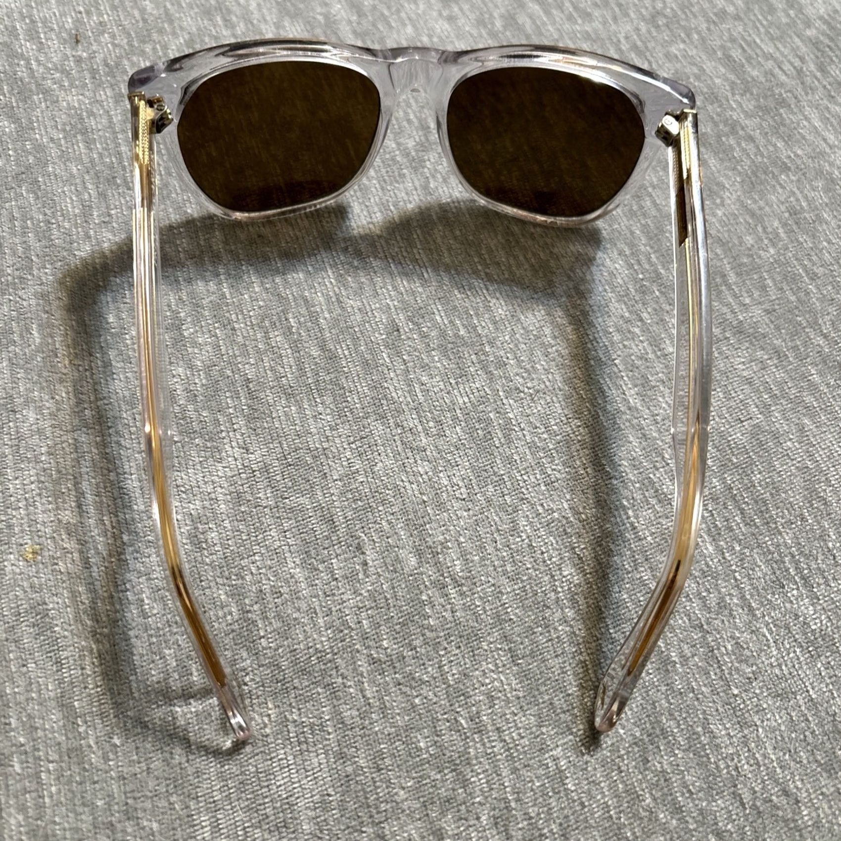 Vintage Red’s Outfitters Sunglasses Women Clear Frame Moonlight Lavender Mirror Polarized Lens Clear Lens Size ONE SIZE - 3 Thumbnail
