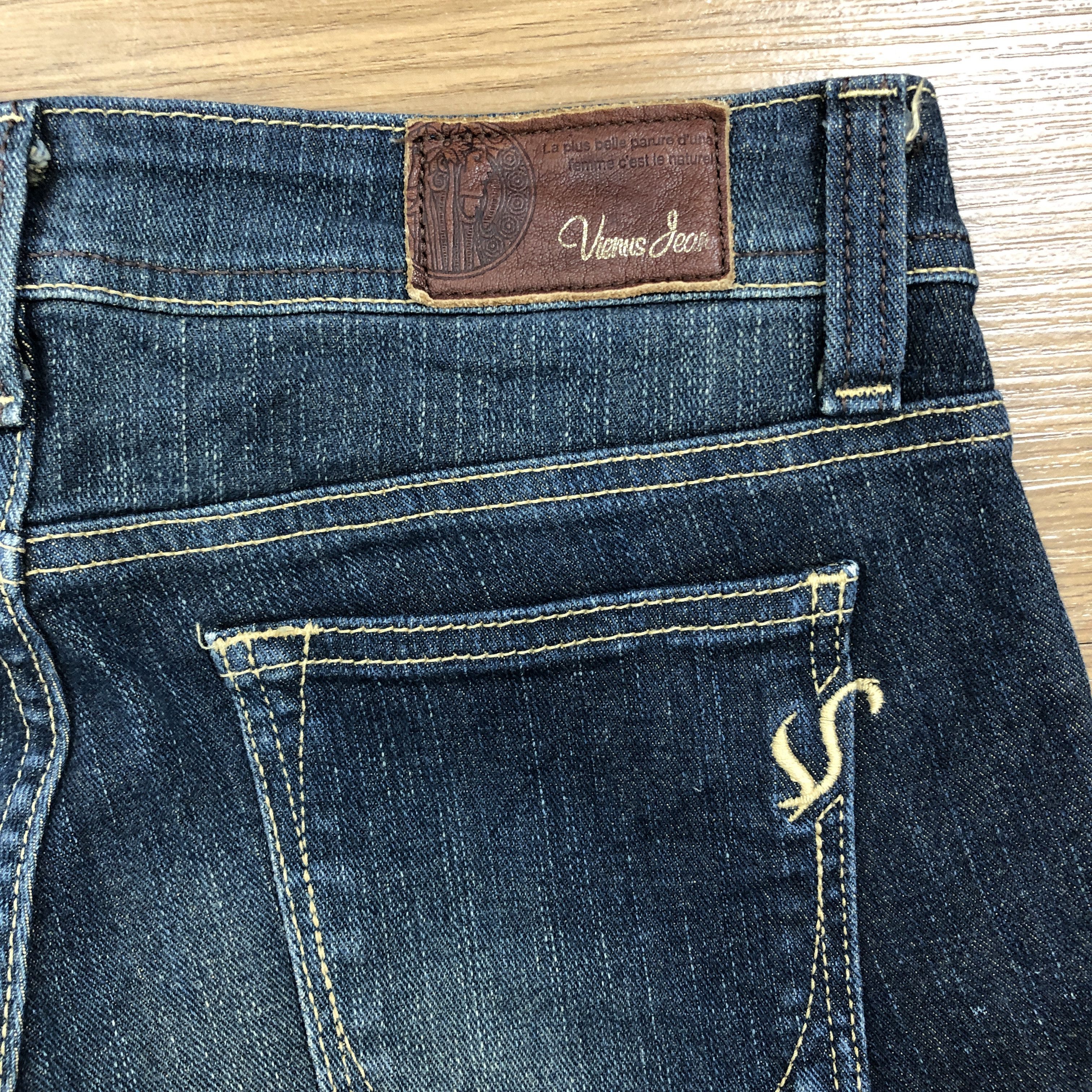 Edwin × Vintage 29 x 27 Womens Vintage Edwin Flare Jeans L1371W Size 29" - 6 Thumbnail