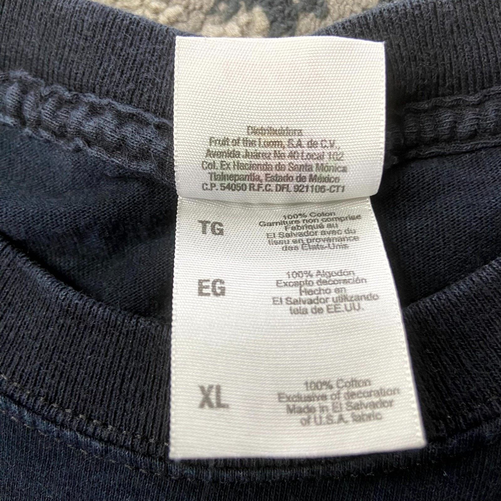 Fruit Of The Loom Vintage Anime Y2K Grunge Sz XL Skater Three White Horses Size US XL / EU 56 / 4 - 3 Thumbnail