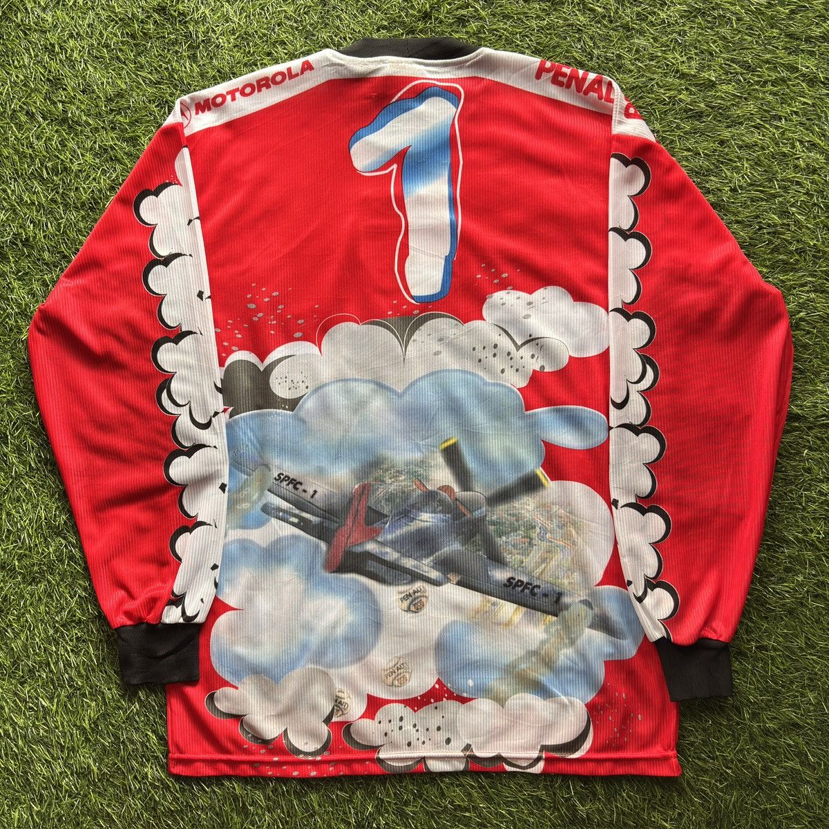 Penalty Sao Paulo Goalie 2000 Rogerio Ceni #1 Rare Soccer Jersey Size US M / EU 48-50 / 2 - 11 Thumbnail