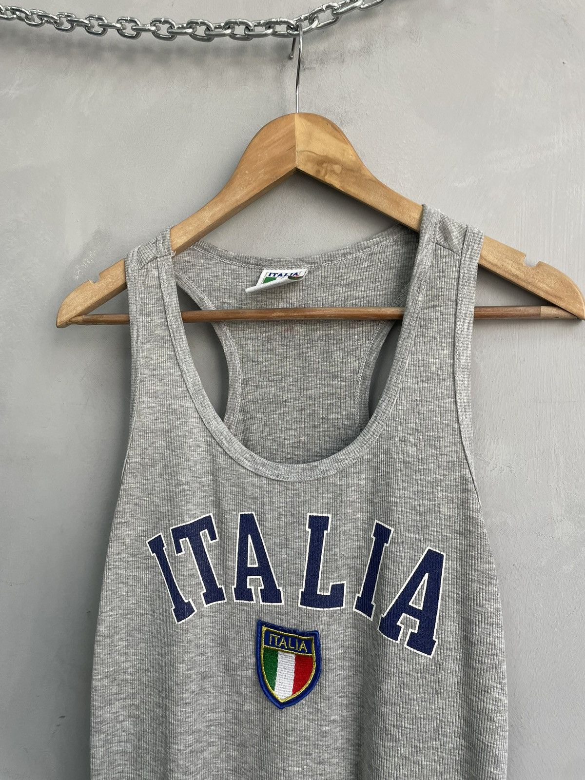 Vintage Rare vintage ITALIA soccer t shirt tank top y2k Size US L / EU 52-54 / 3 - 4 Thumbnail